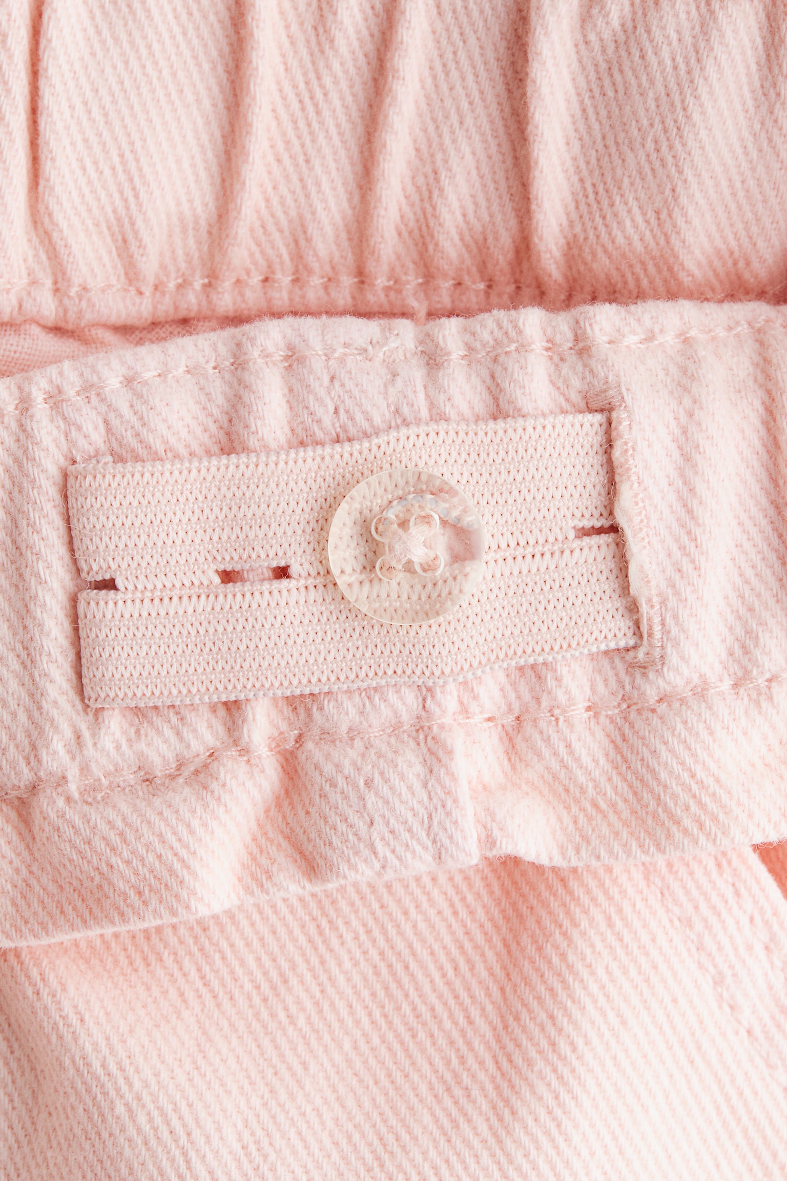 Wide Leg Kese Kağıdı Belli Kot Pantolon - Açık pembe/Kot mavisi/Açık kot mavisi/Kot mavisi/Açık bej/Çiçekli/Açık haki - 2