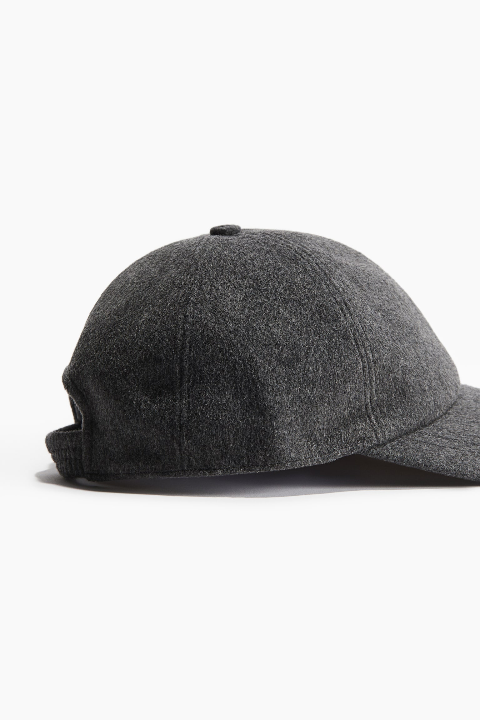 Wool-blend cap - Dark grey/Dark blue - 2