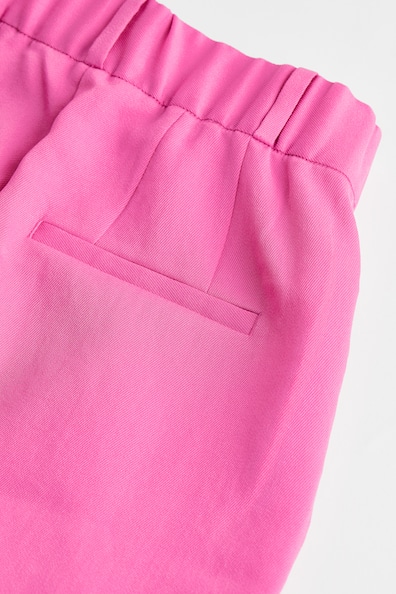 Ankle-length trousers - High waist - Ankle length - Pink - Ladies | H&M GB