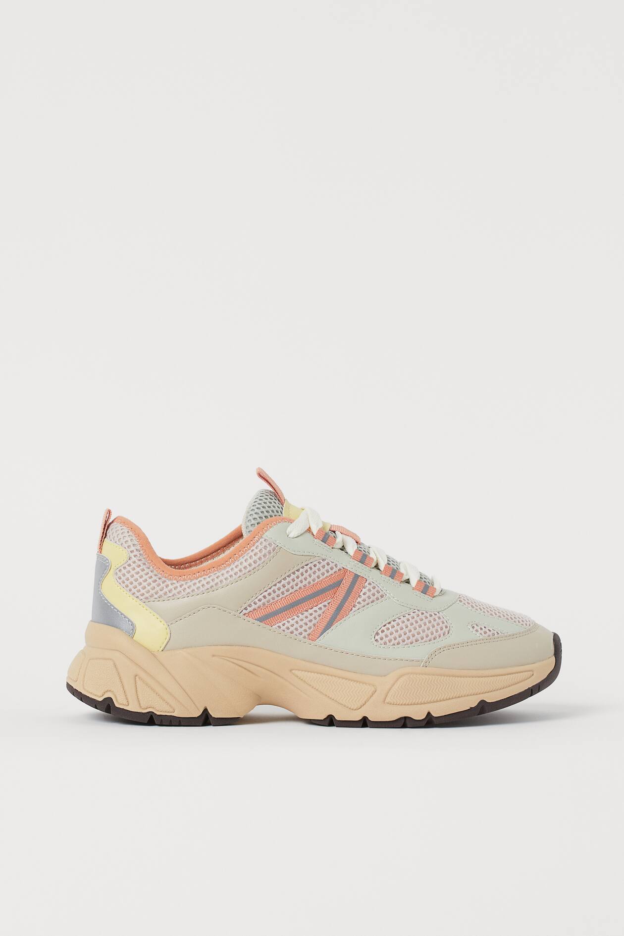 Mesh trainers - Light beige - Ladies | H&M GB