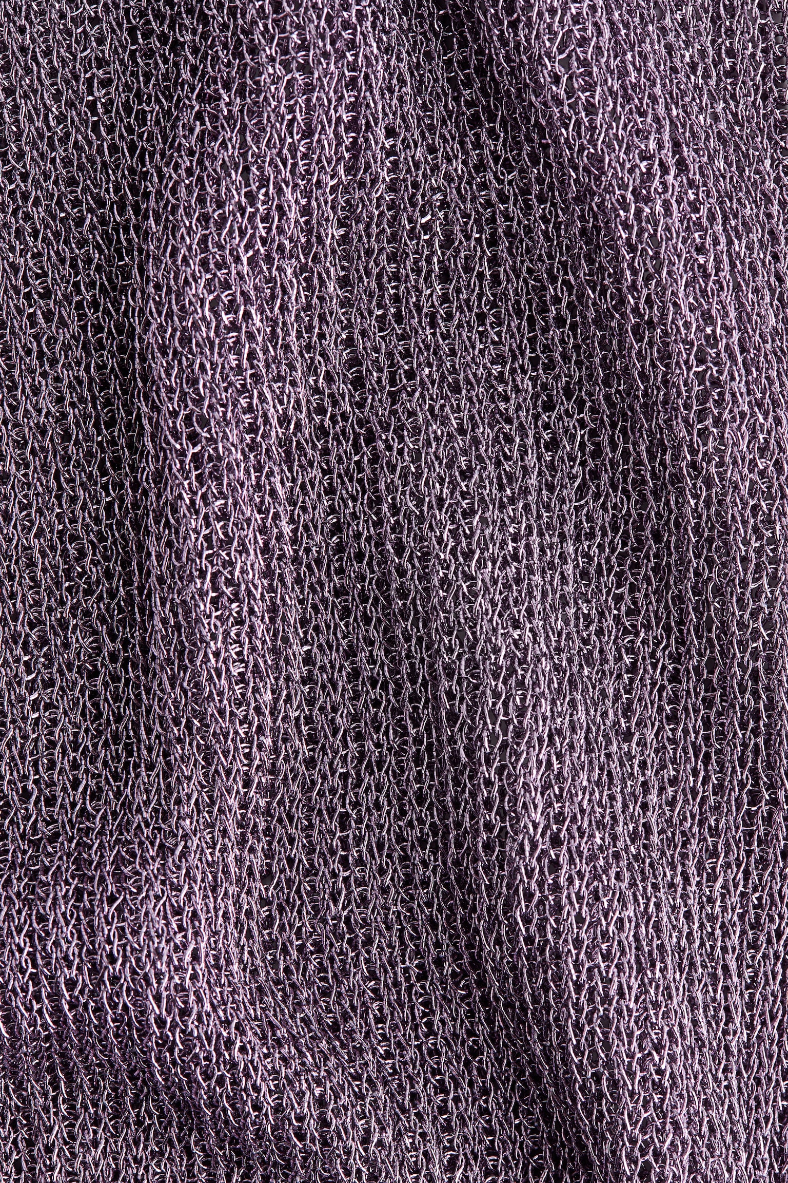 Женское платье H&M Shimmery Rib-Knit, цвет: Пыльный фиолетовый — фото 7