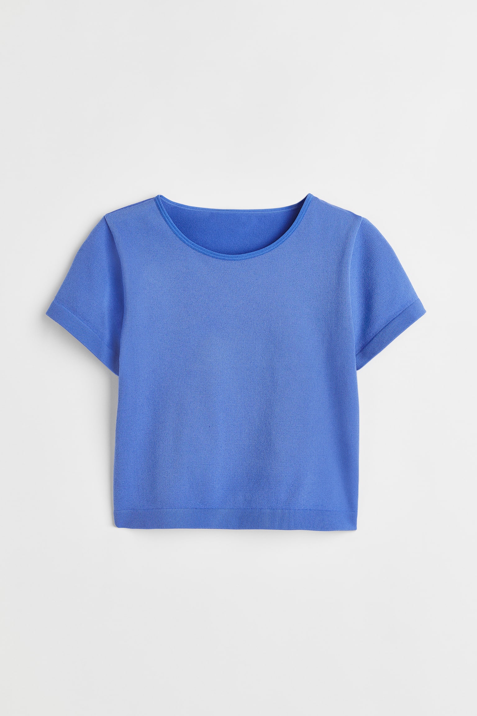 THERMOLITE® ribbed T-shirt - Blue - 1