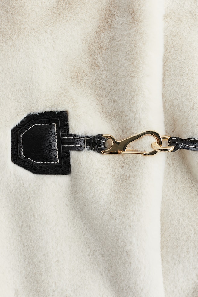 Chaqueta estilo trenca-Beige claro - 3