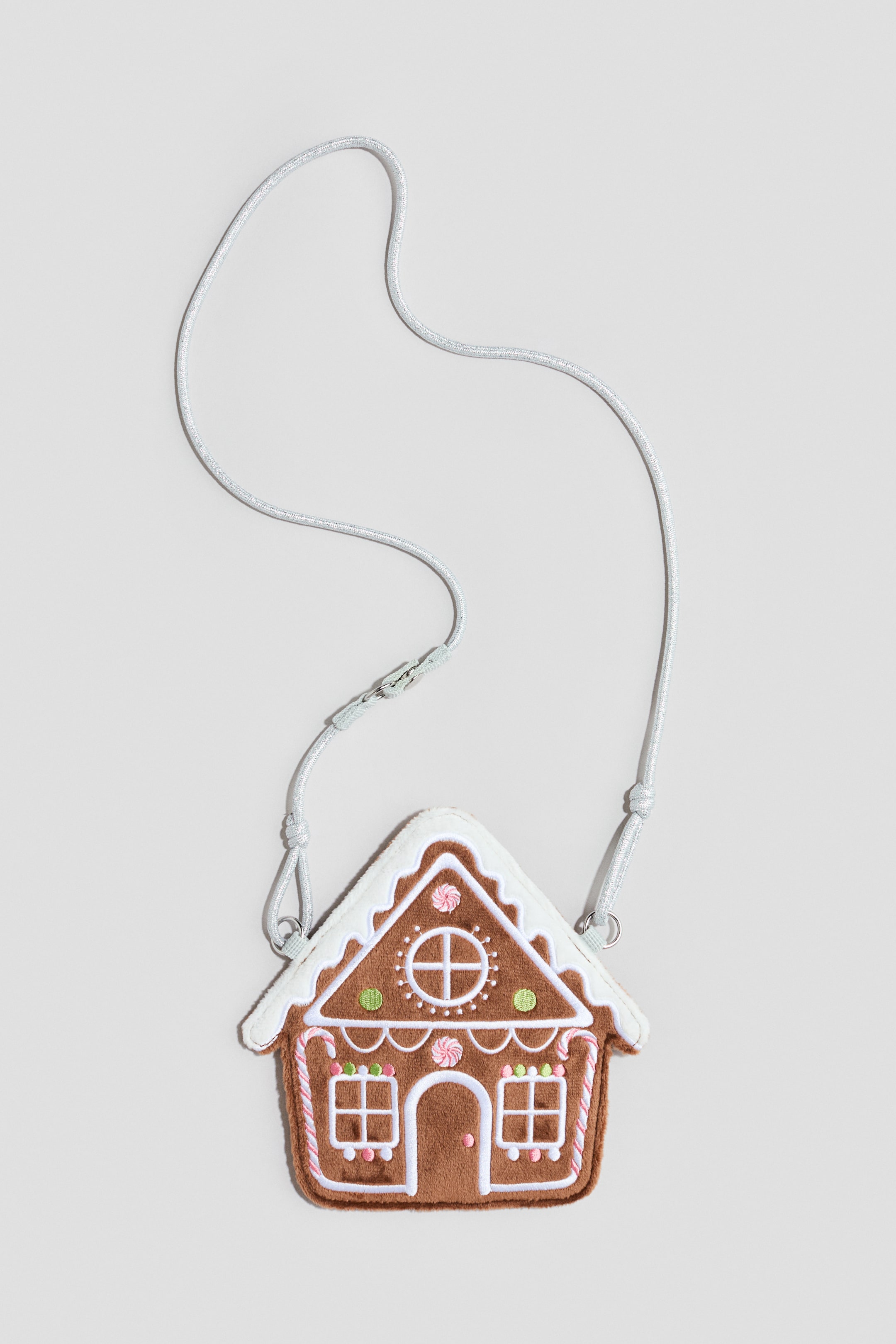 View larger image: Crossbody bag - Brown/Gingerbread house - Kids | H&M 1