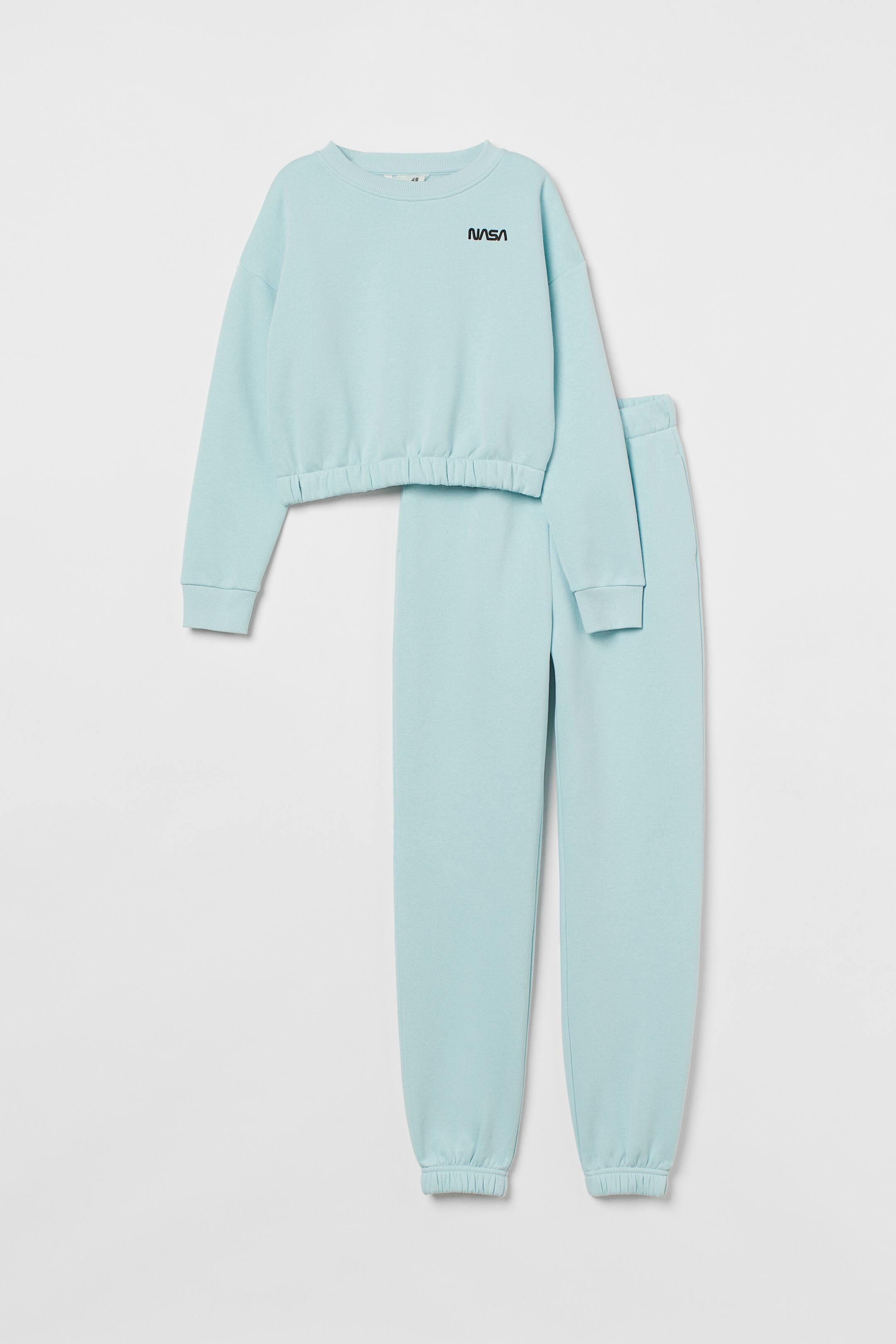 2-piece Set - Light turquoise/NASA - Kids | H&M US