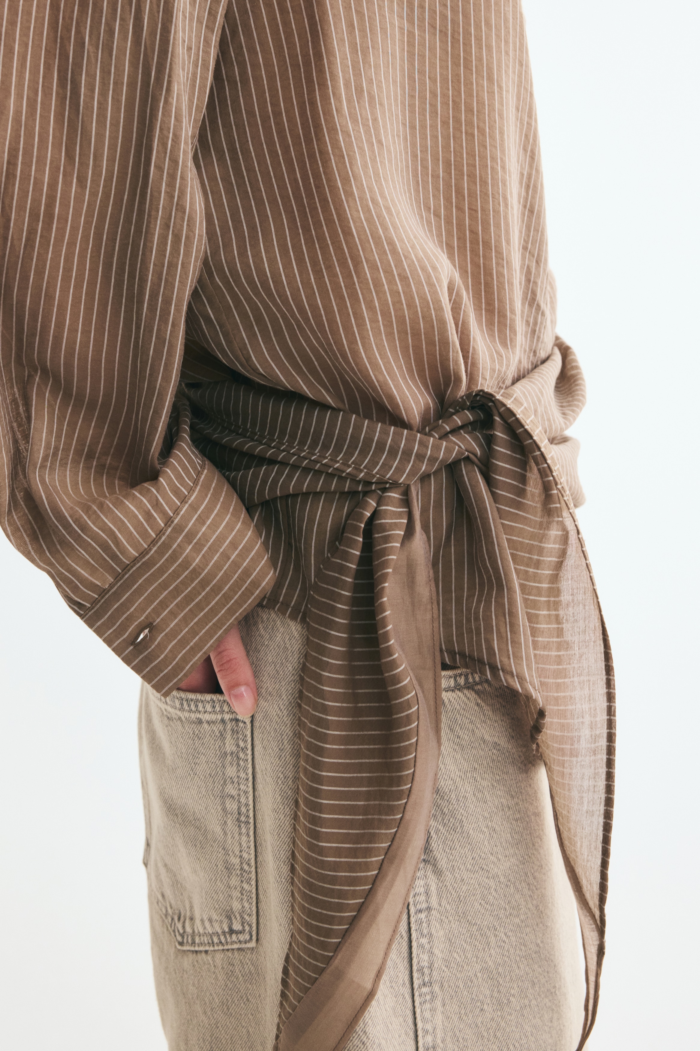 Scarf-Detail Shirt thumbnail 3
