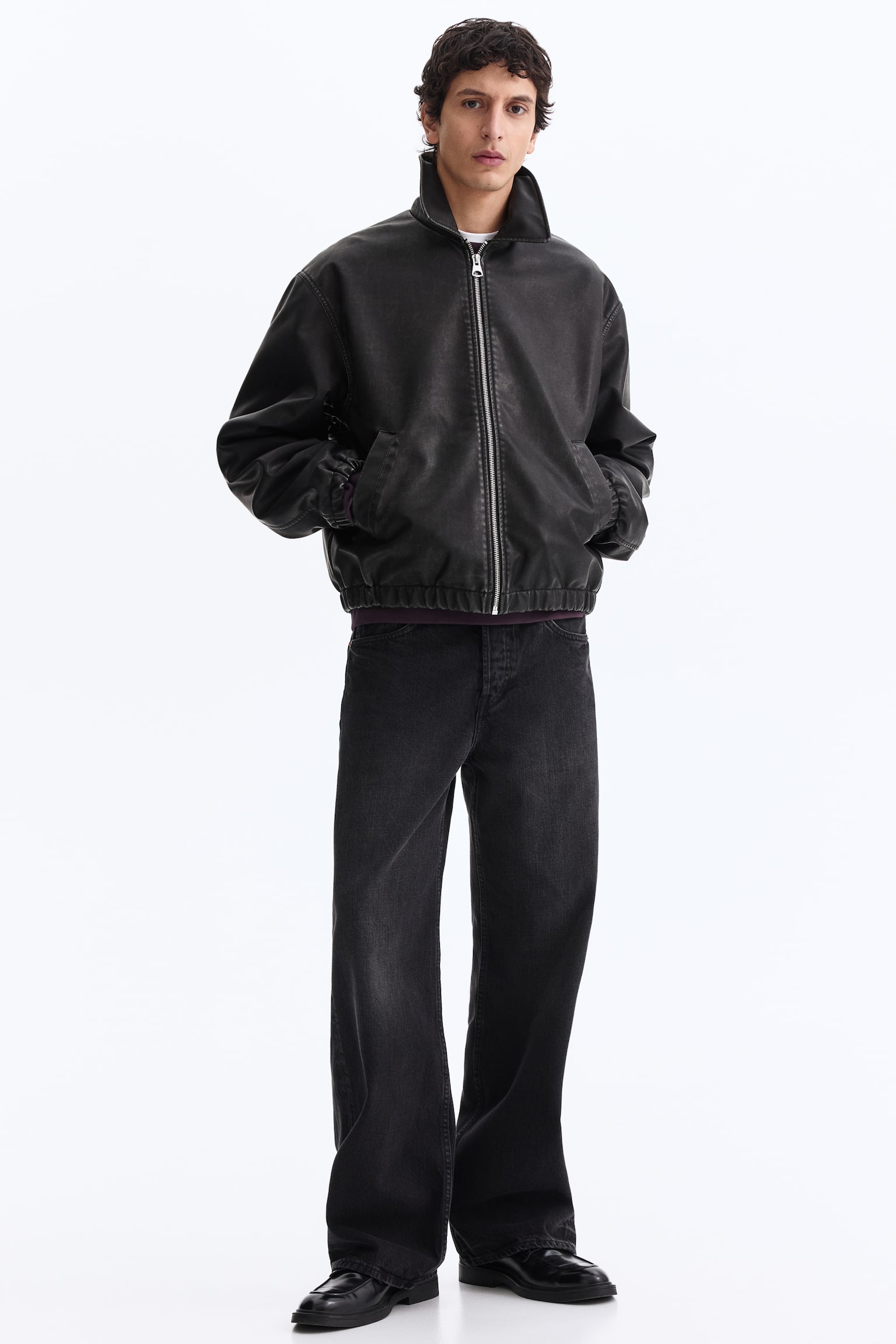 Blouson jacket - Black - 2