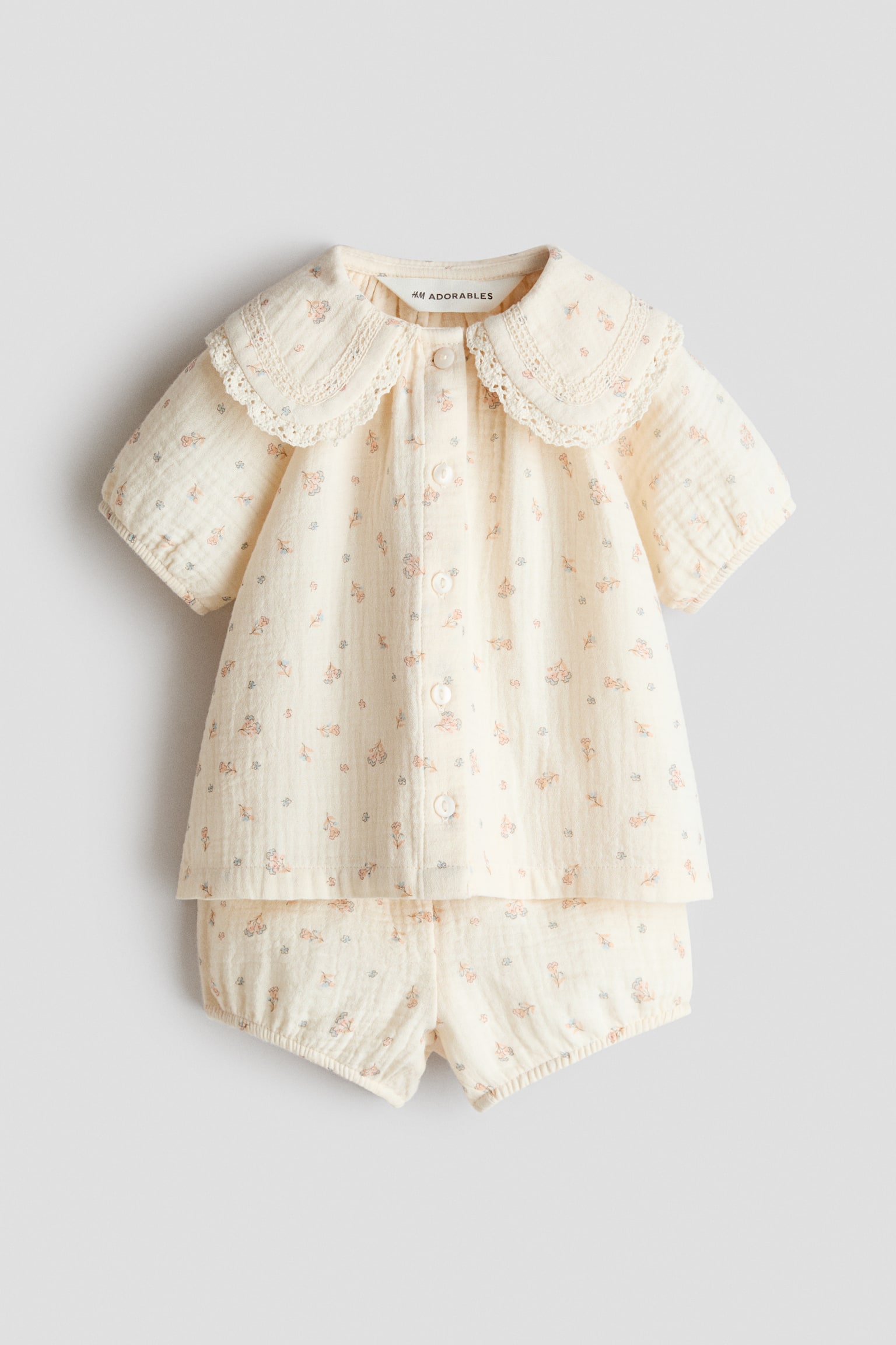 2-Piece Cotton Muslin Set - 1