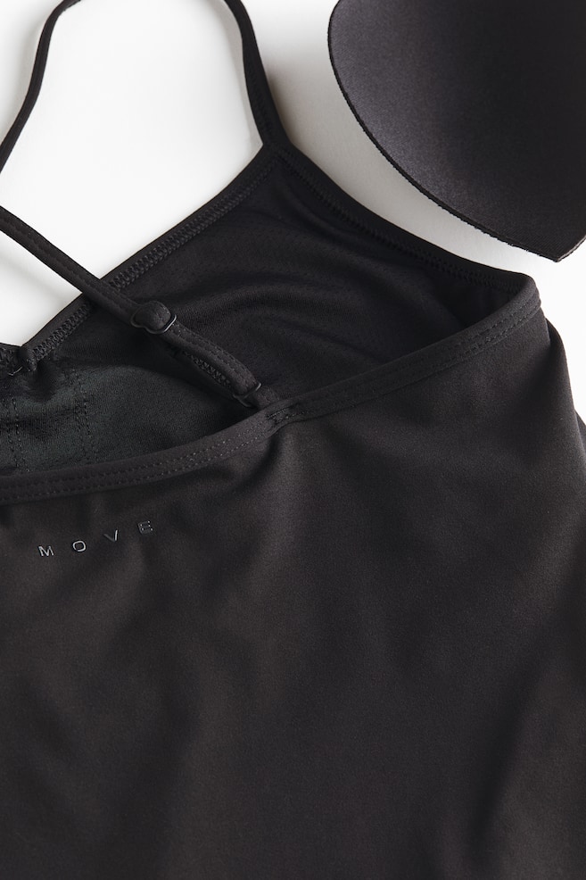 Vestido de tenis con SoftMove™ - Negro - 6