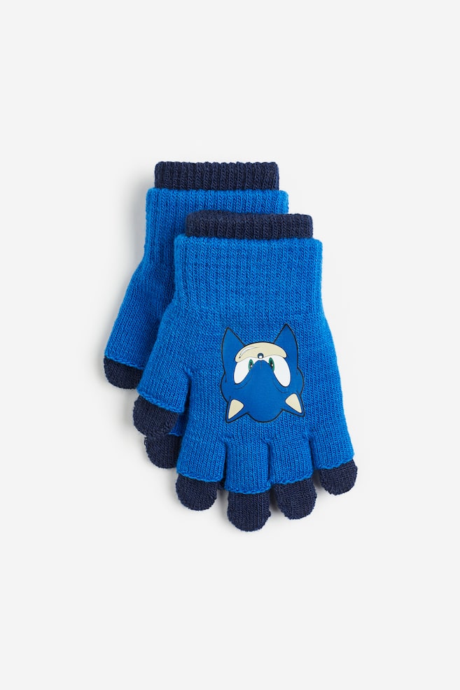 Gloves/Fingerless gloves - Bright blue/Sonic the Hedgehog/Black/Spider-Man/Pink/Minnie Mouse/Black/Pokémon/dc/dc - 1