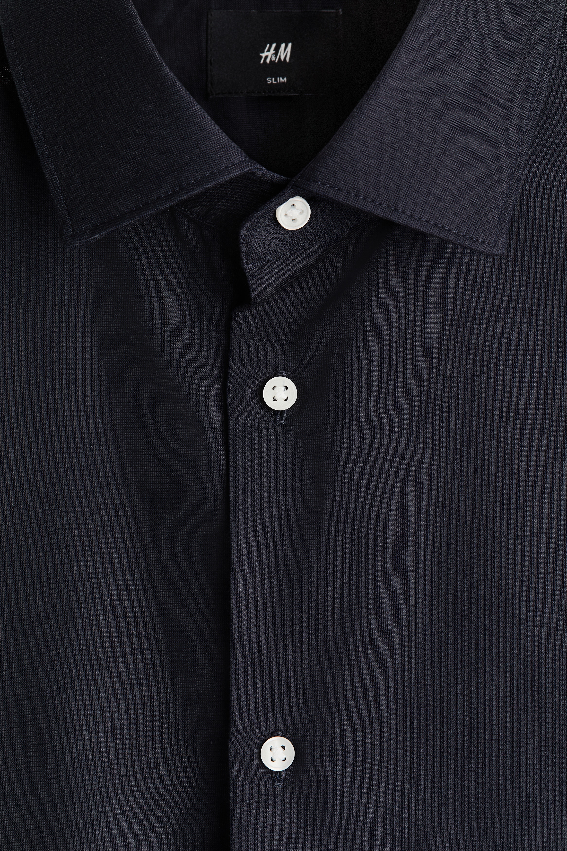 h&m blue dress shirt Classic Blue Stripe Dress Shirt main image 0