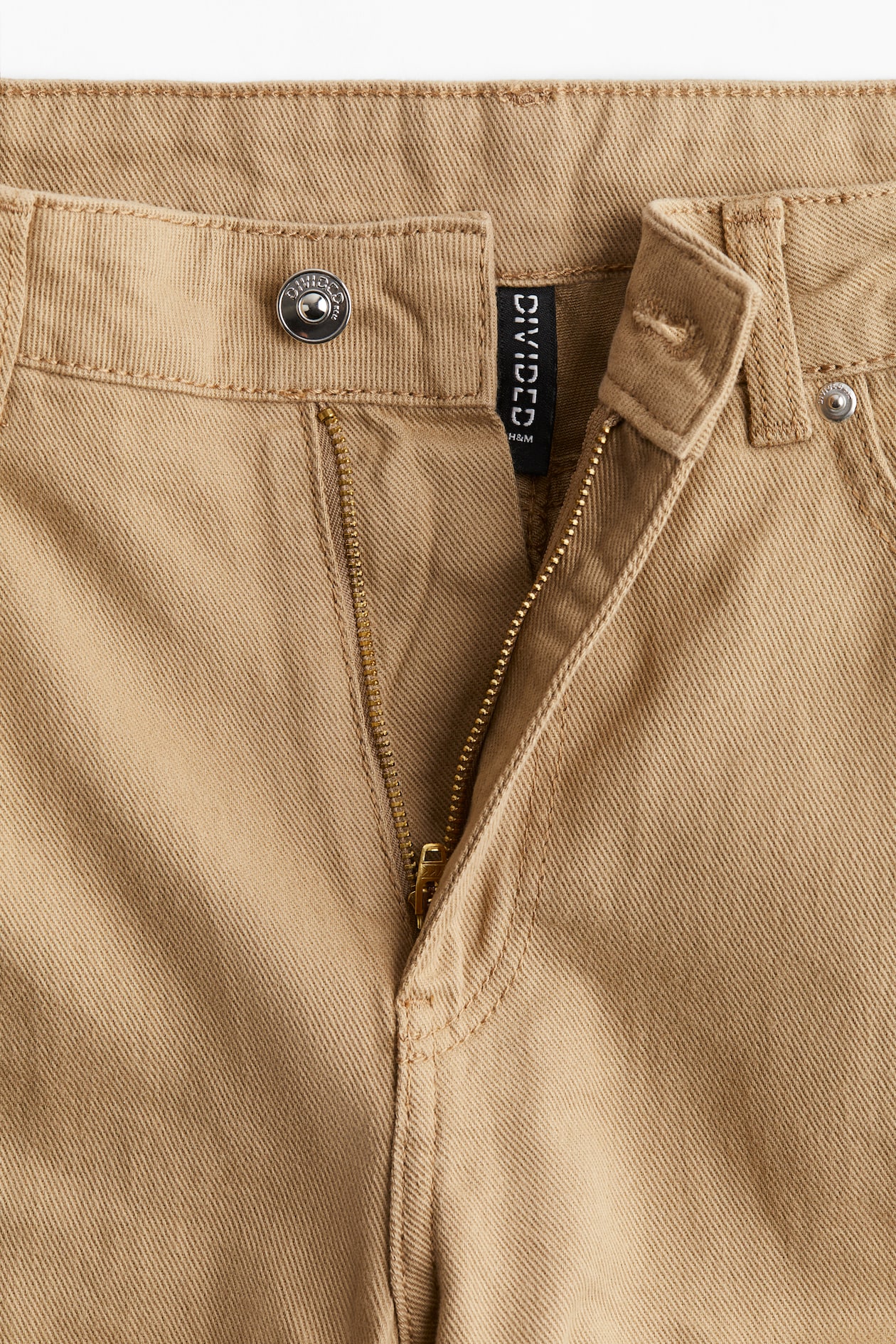 Barrel-Leg Twill Pants - image 2