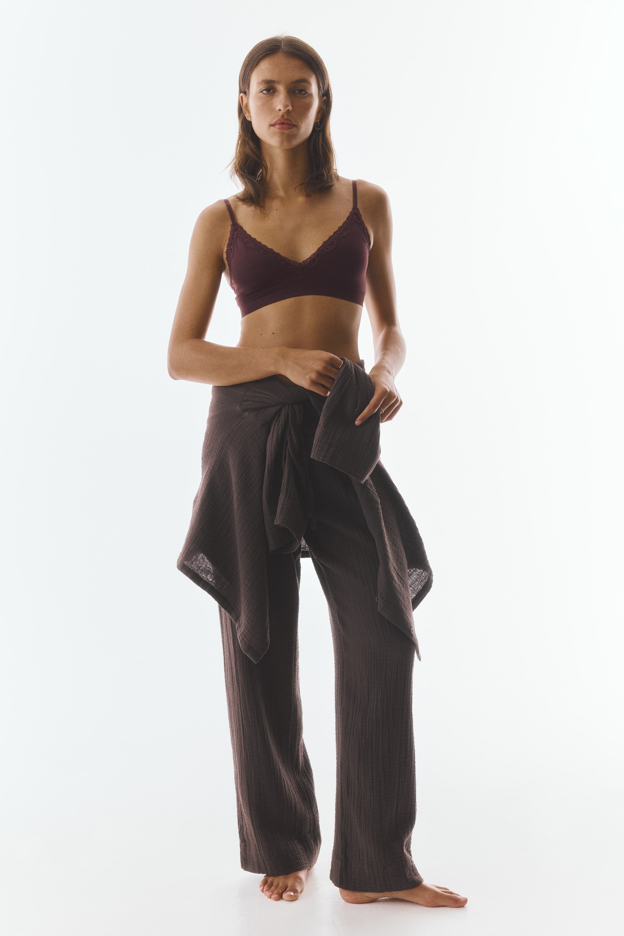 Seamless Padded Soft-Cup Bra