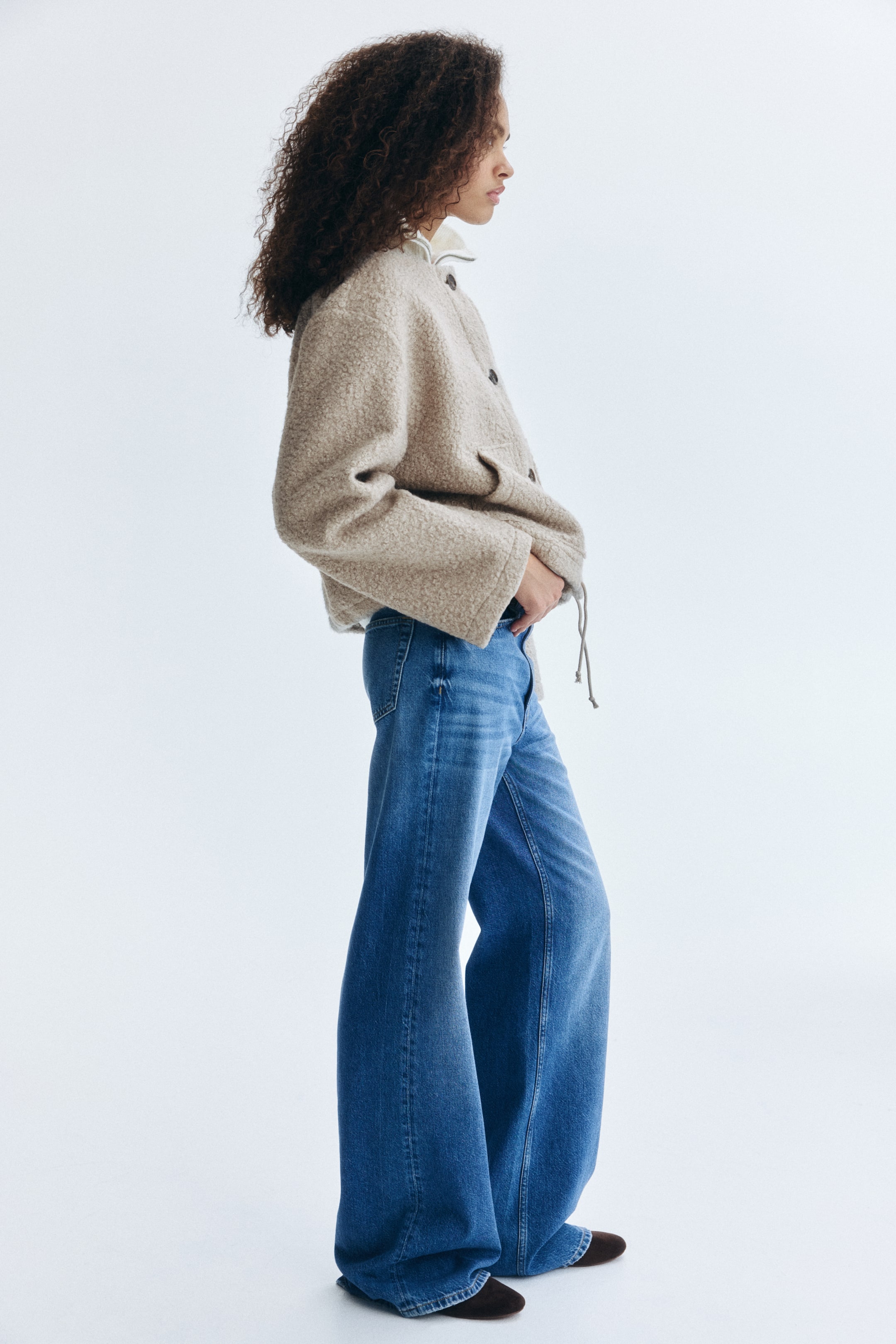 View larger image: Teddy jacket - Mole - Ladies | H&M 4