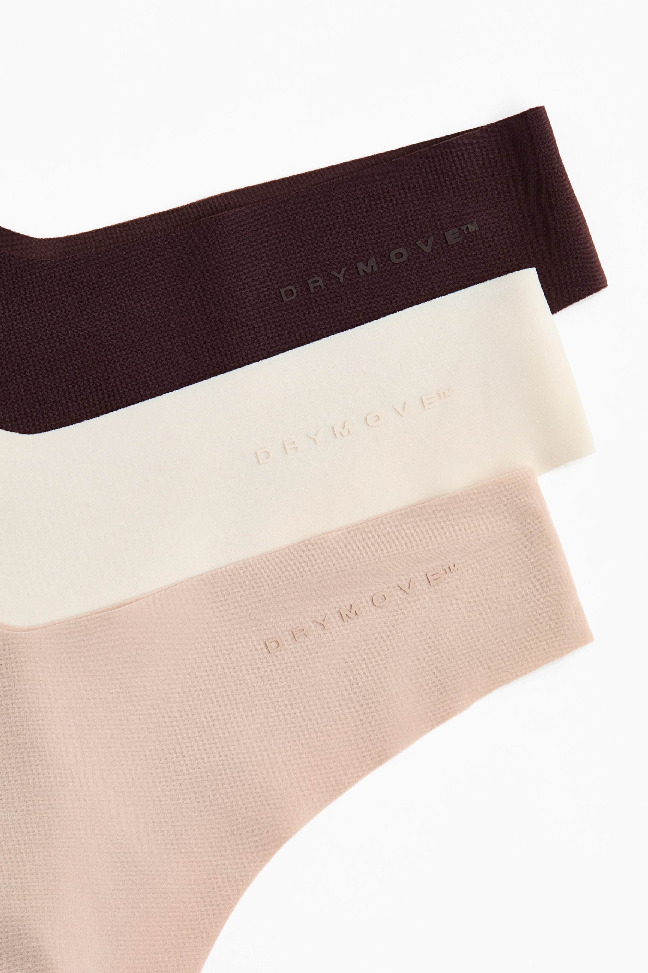 View larger image: 3-pack sports thong briefs with DryMove™ - Beige - Ladies | H&M IN 4