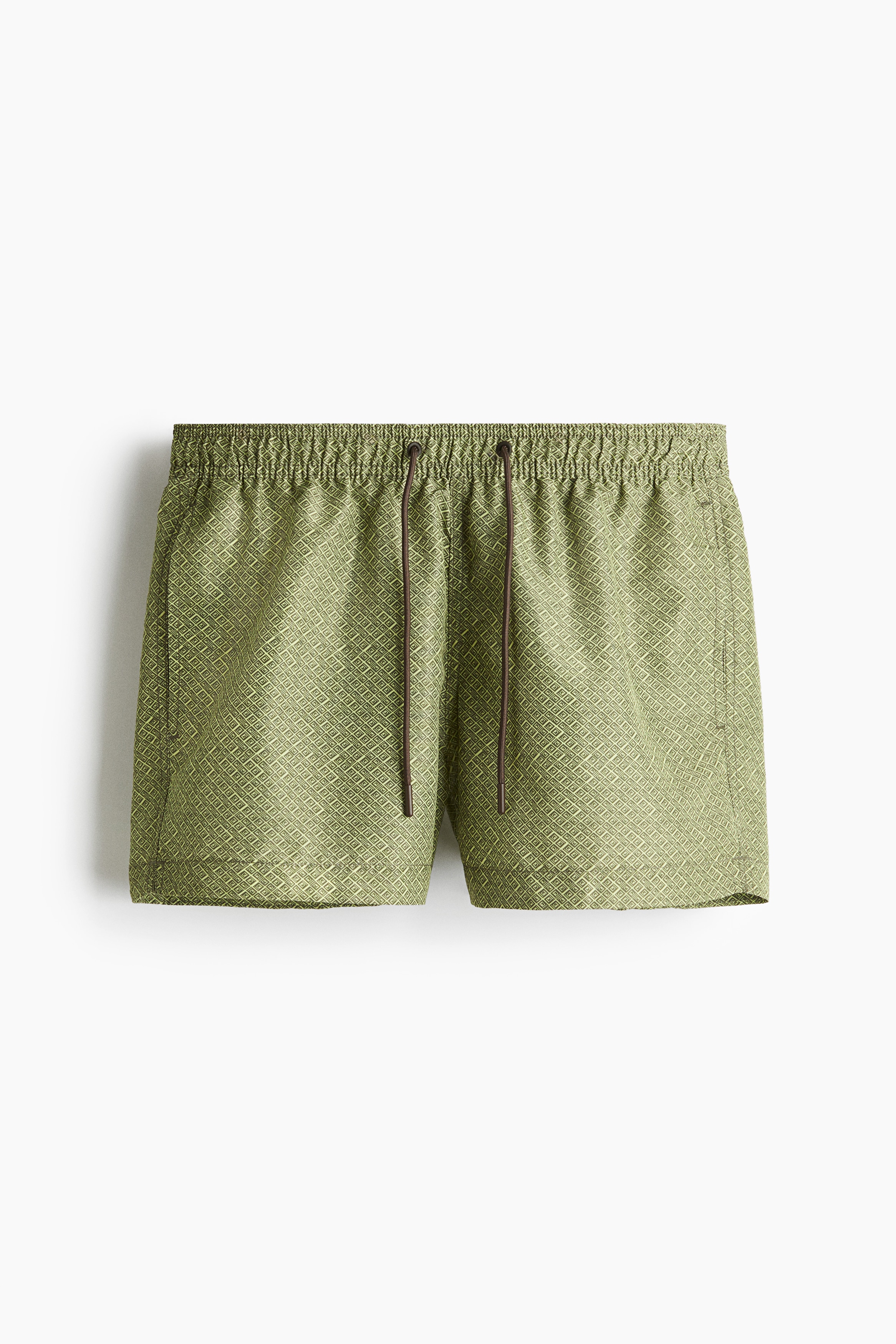 Patterned Swim Shorts - Light green/patterned/Dark green/patterned/Beige/patterned