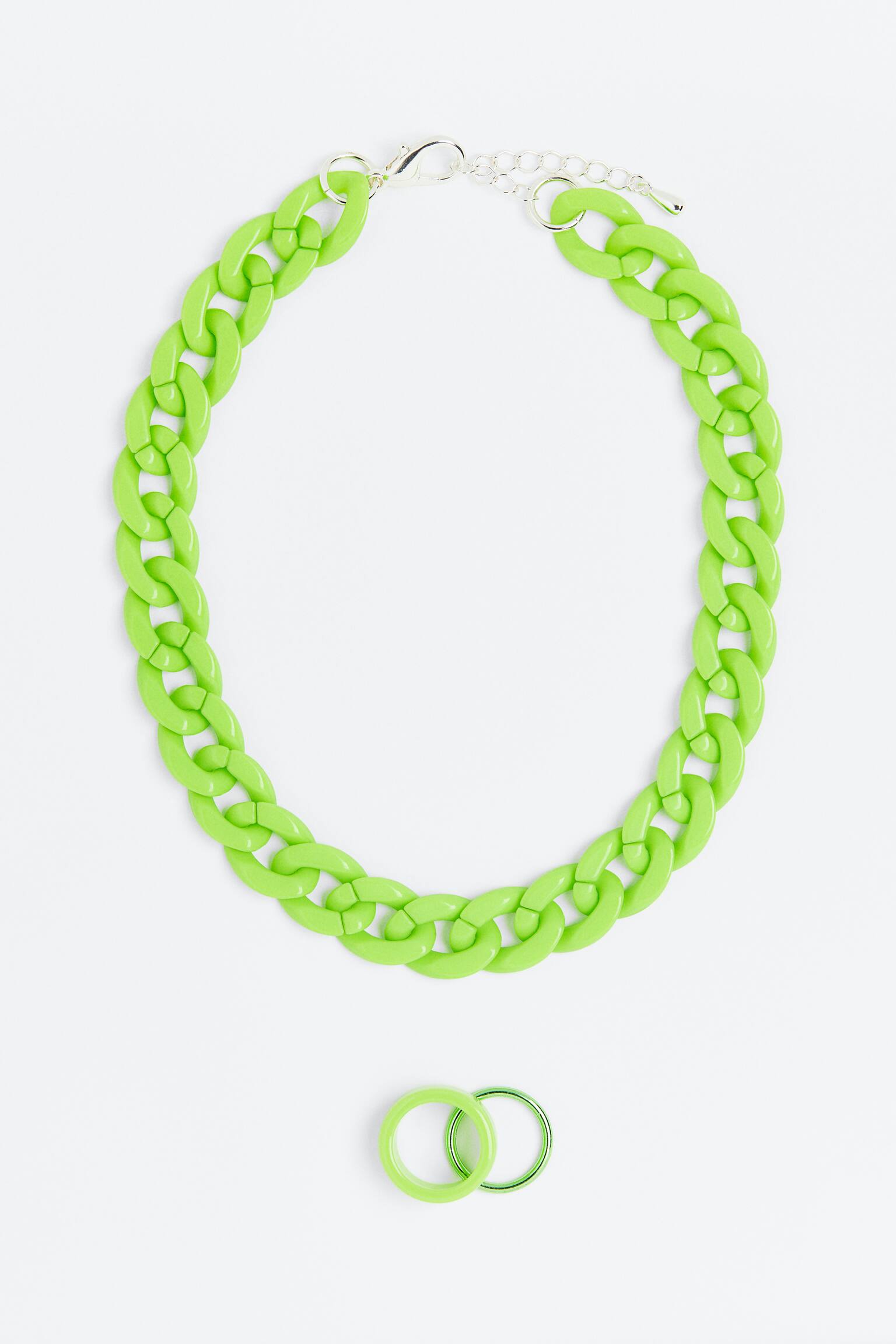 3-piece Set - Neon green - 1