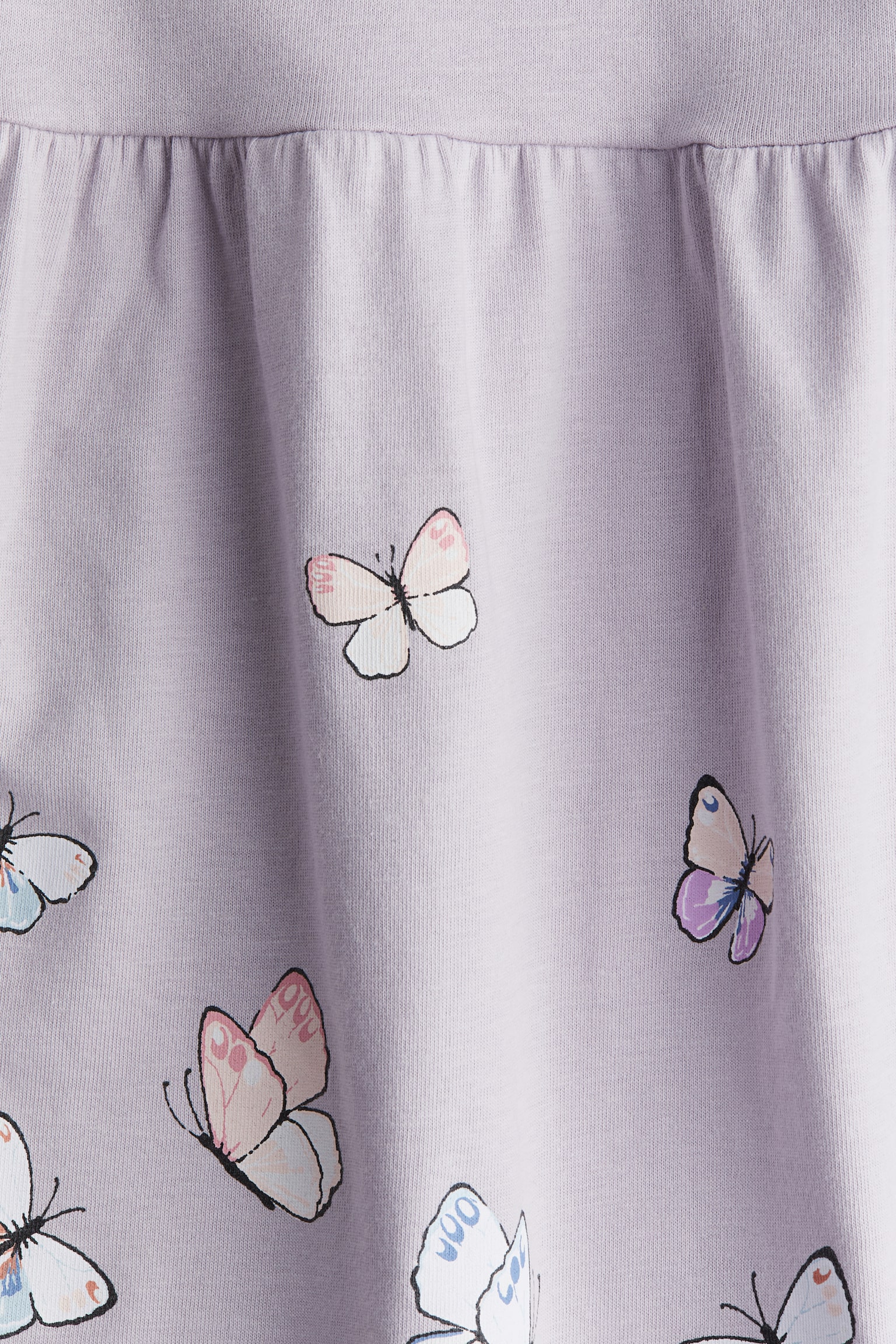 Patterned cotton dress - Light purple/Butterflies/Light yellow/Unicorns/White/Lollipops/Peach/Teddy bears/Light pink/Patterned/Pink/Unicorns/Dark grey/Bows/Powder pink/Bows/Pink/Lemons/Light blue/Floral/Purple/Hearts/White/Hearts/Light pink/Floral/Pink/Striped/Light beige/Floral/Light blue/Dogs - 3