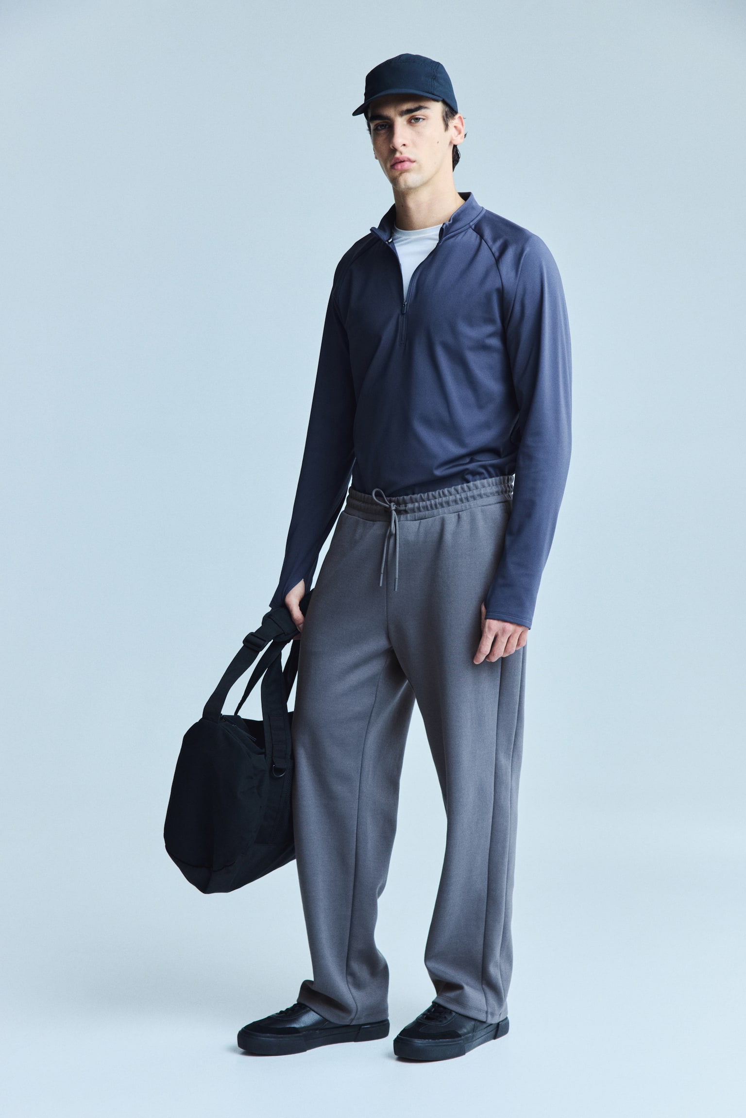 Regular Fit Sports joggers - Dark grey/Light grey marl/Black/Dusty green/Light beige - 7