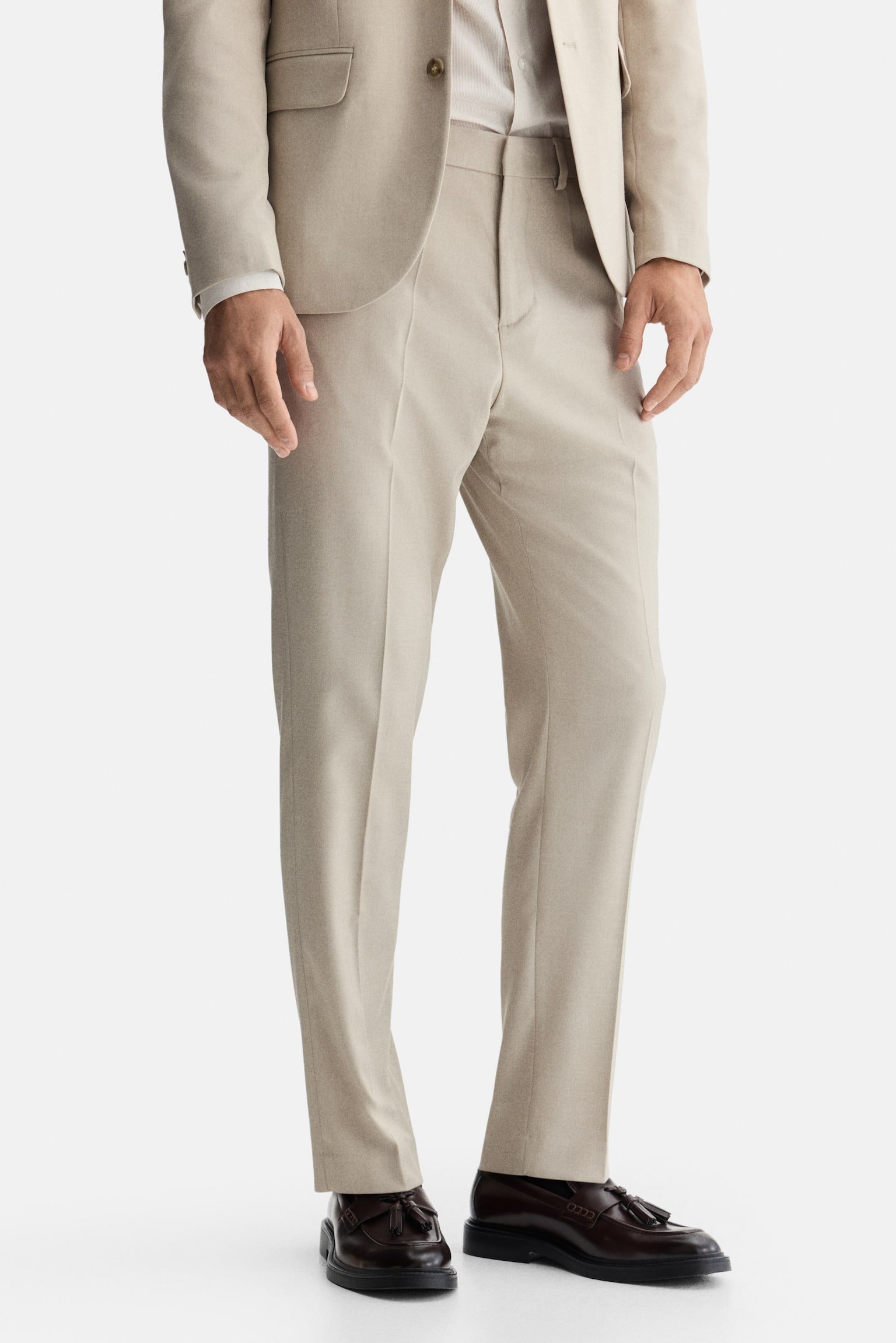 Slim Fit Suit trousers - Beige/Black/Dark blue/Navy blue/Dark grey/Dark beige/Dark brown - 5