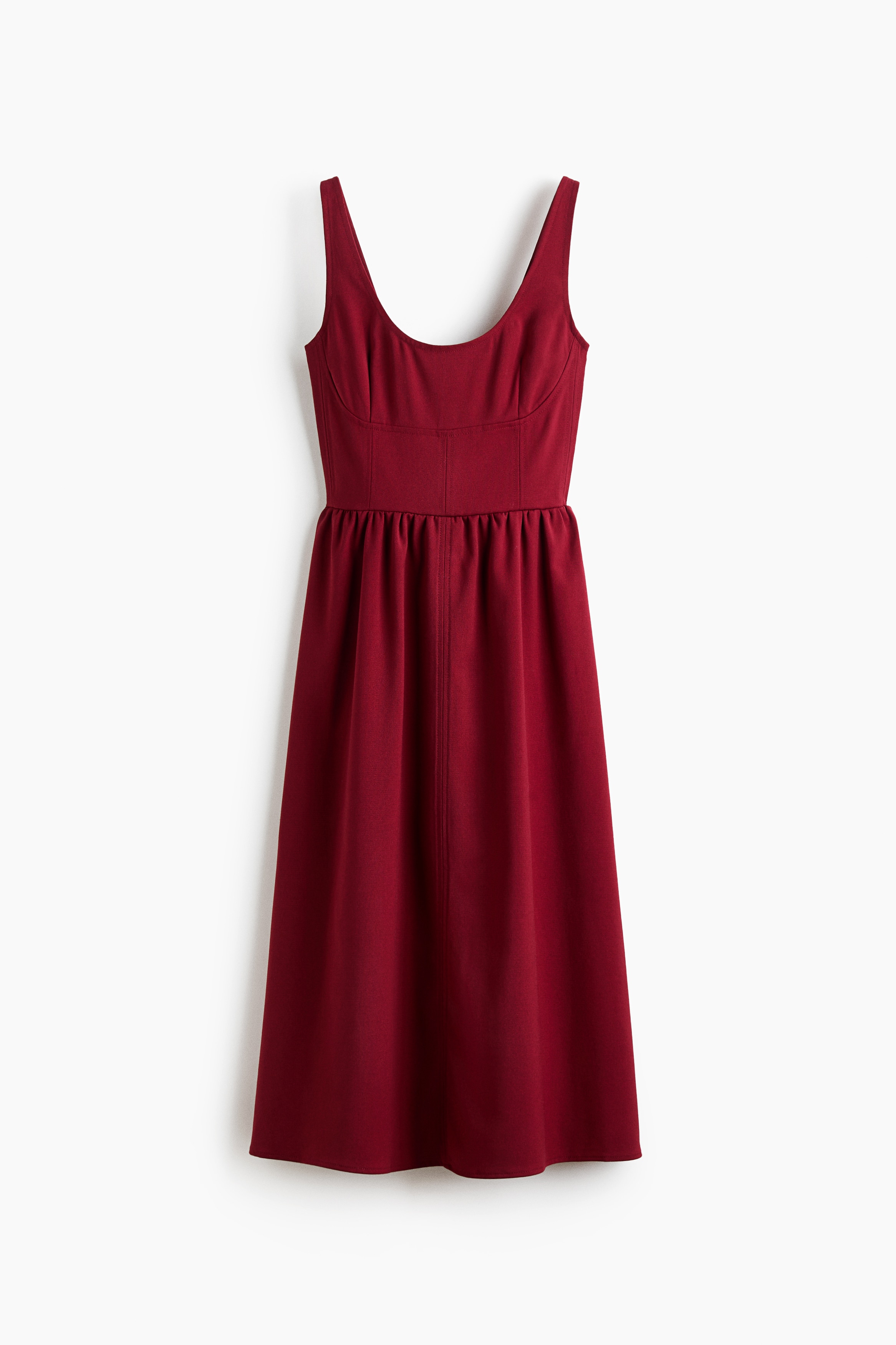 Flared-skirt dress