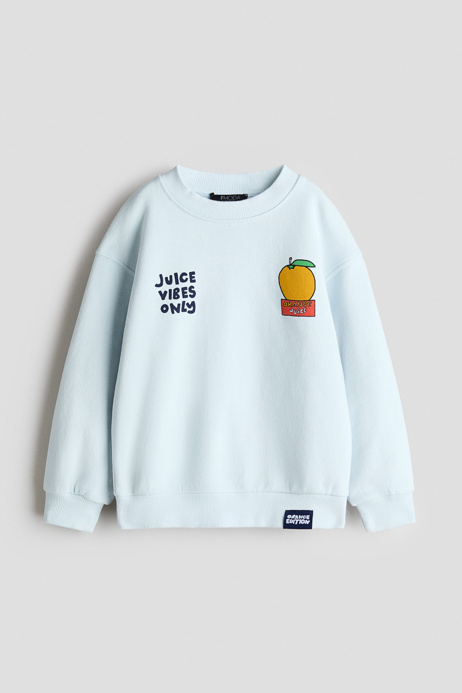 Printed sweatshirt - Light blue/Juice Vibes/Blue/Sunshine - 2