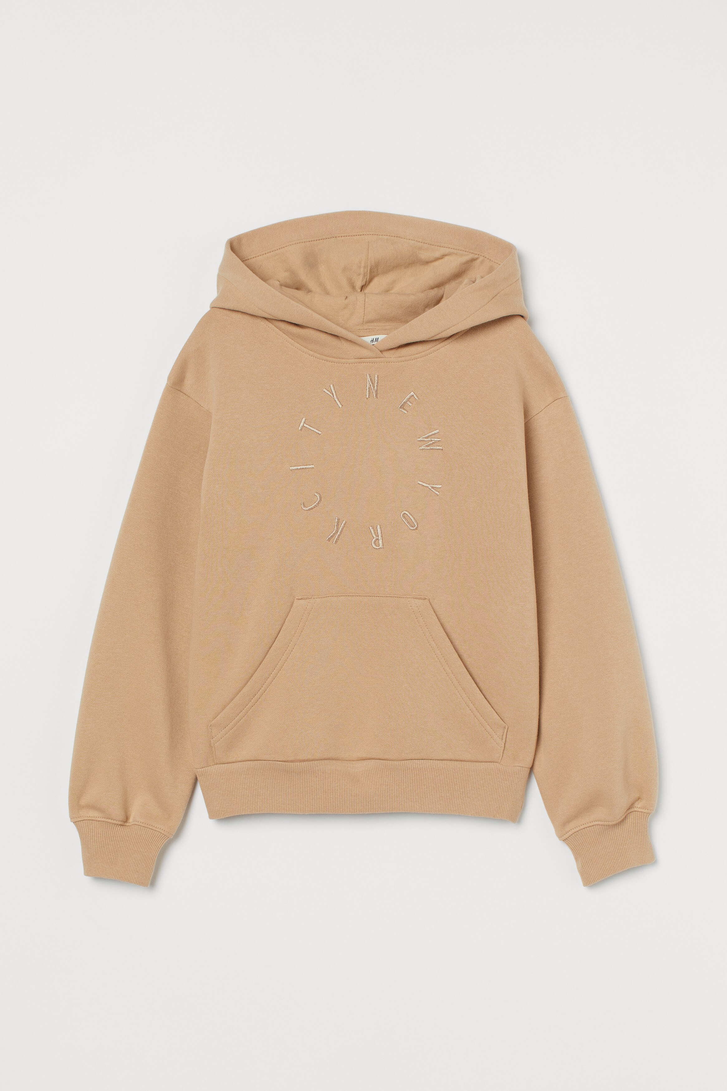 Beige h&m hoodie online