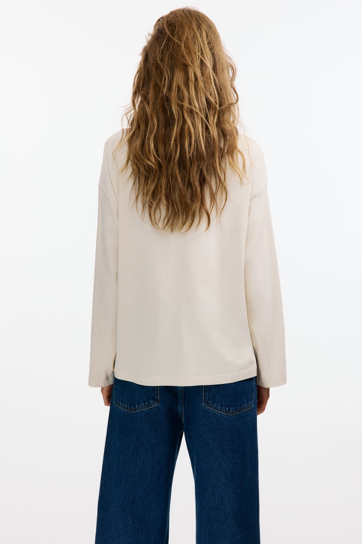 Long-Sleeved Cotton Top - image 4