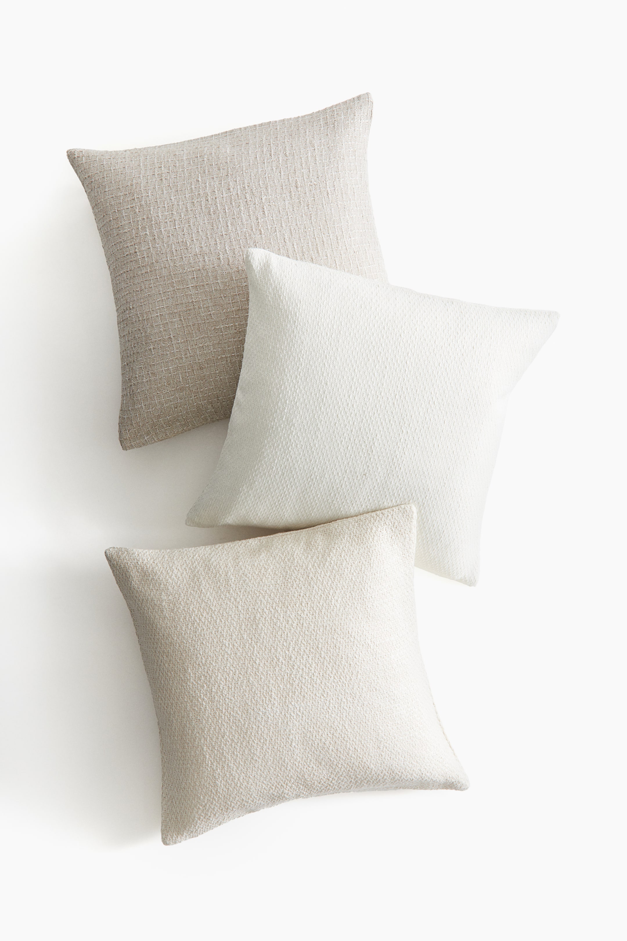 3-pack Textured-weave Cushion Covers