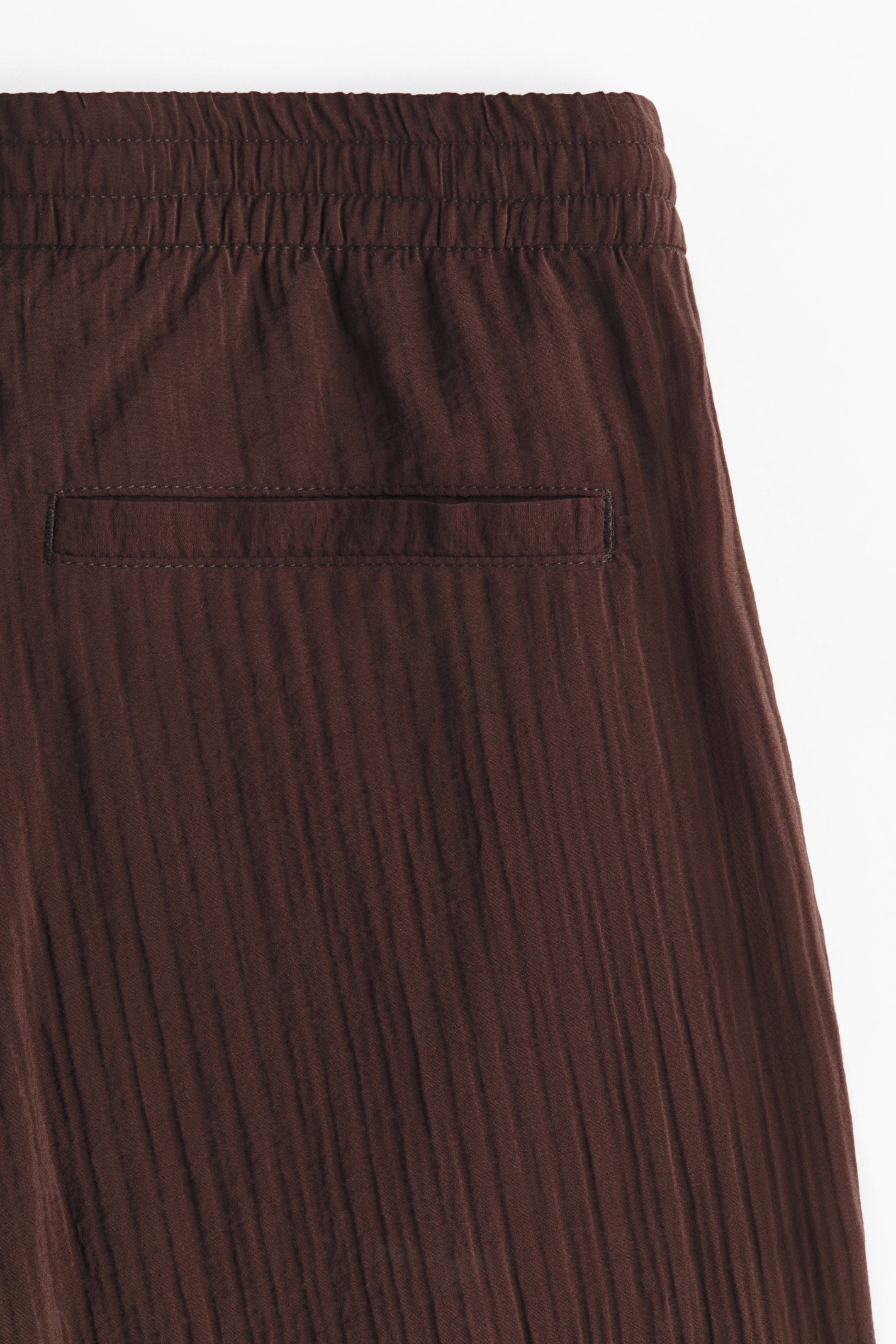 Pantalon texturé décontracté