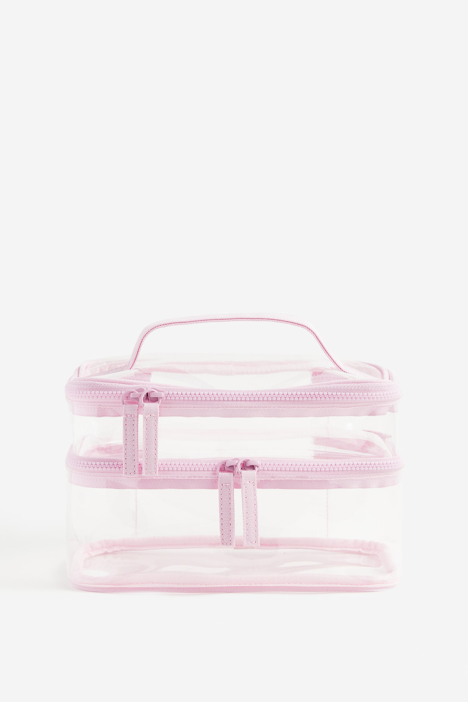 Wash bag - Transparent/Pink/Transparent/Black - 3