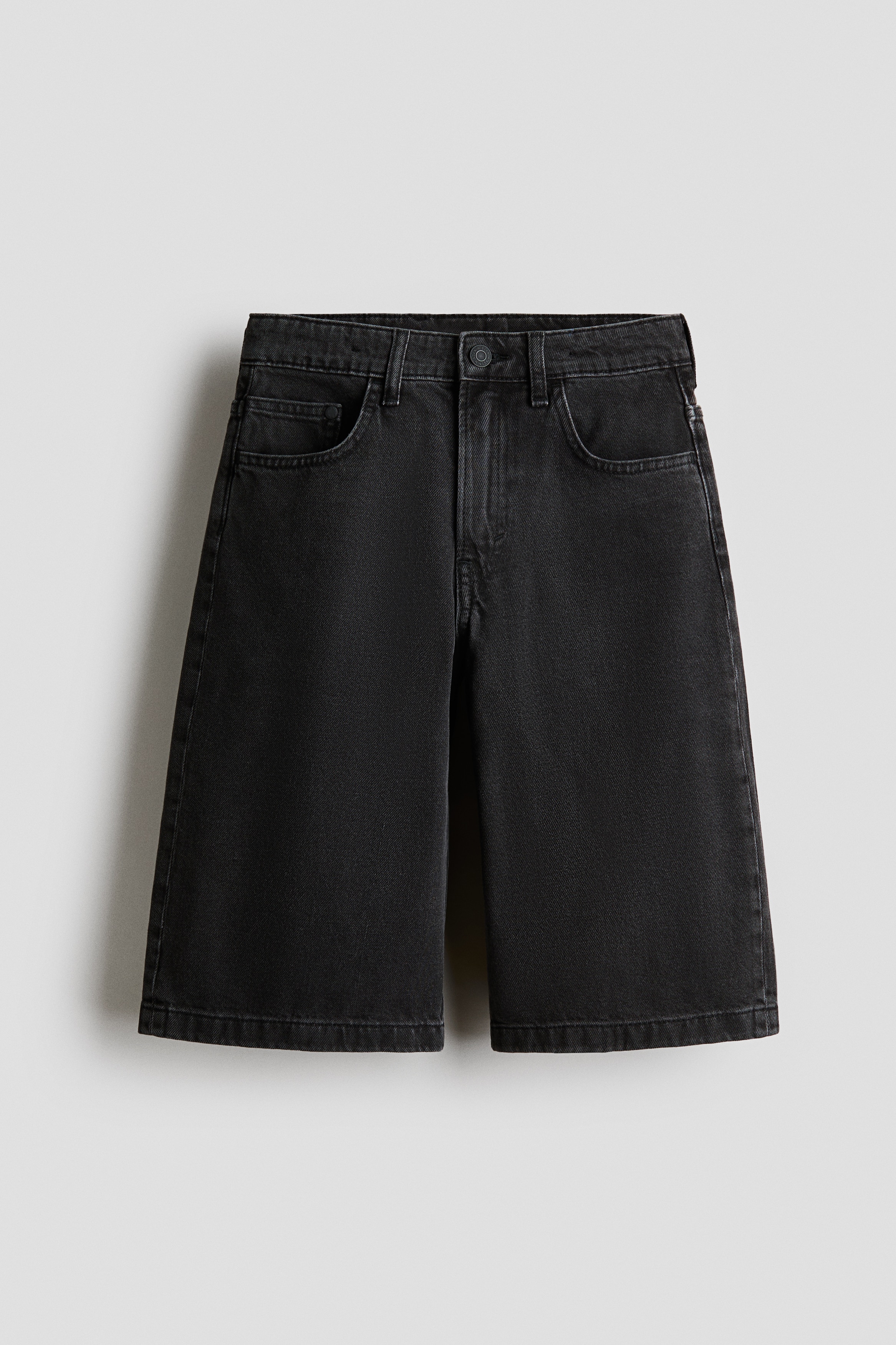 Shorts i denim Baggy Fit - Mørkegrå/Lys denimgrå/Denimblå/Denimblå/Mønstret/Lys denimblå