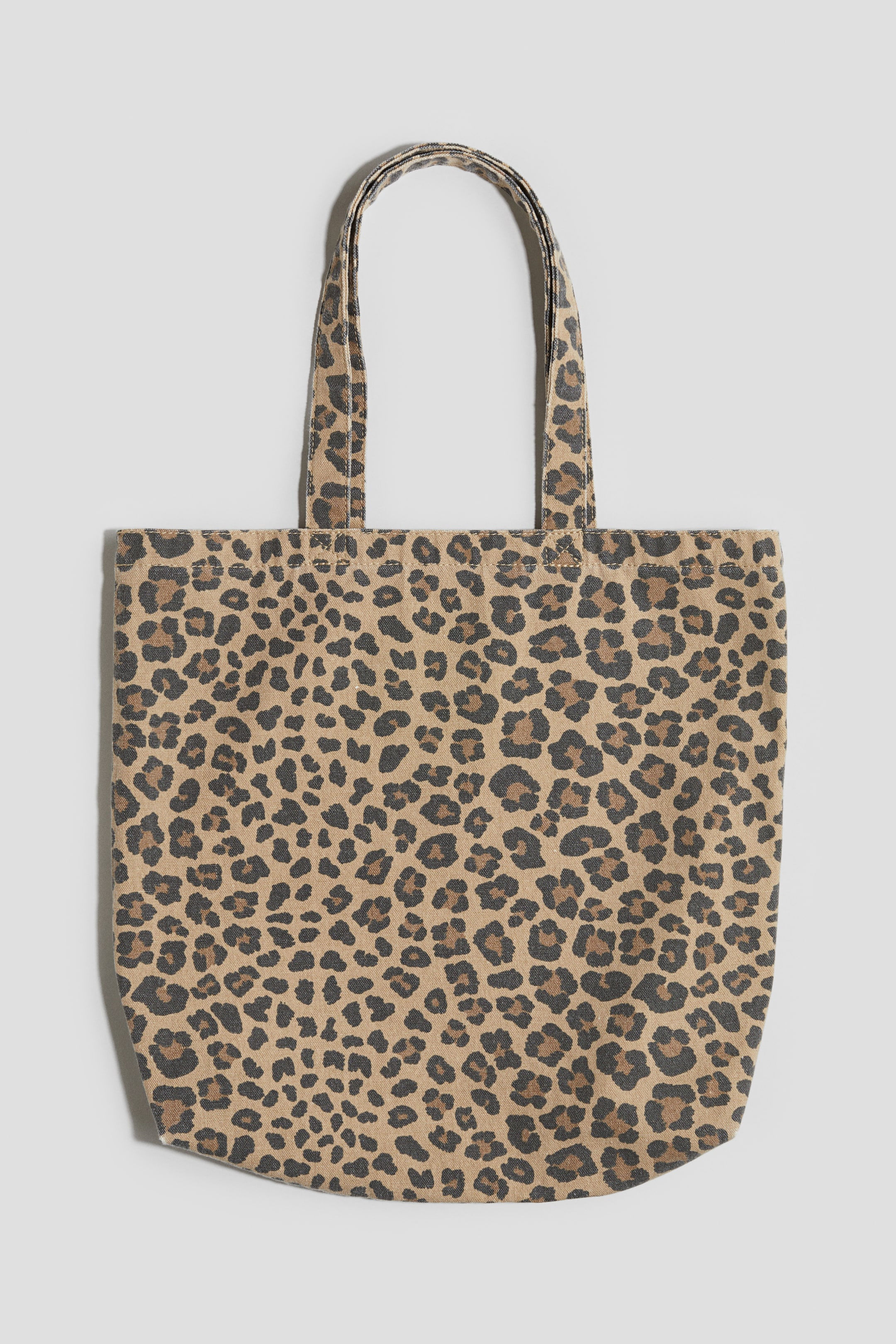 Printed Canvas Tote Bag