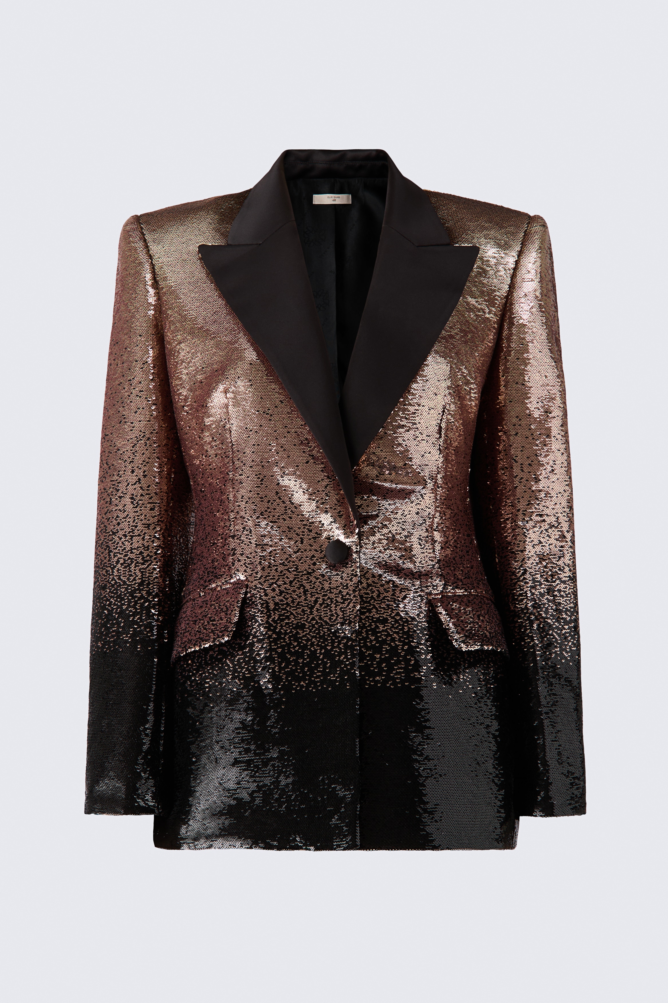Sequined blazer - Gold-coloured/Black