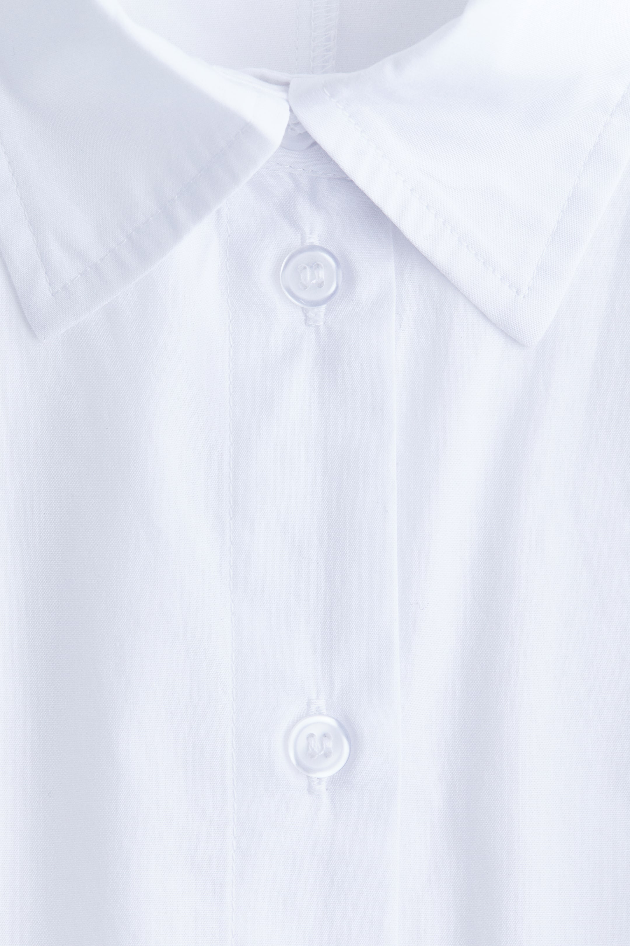 Chemise en coton avec détail à nouer