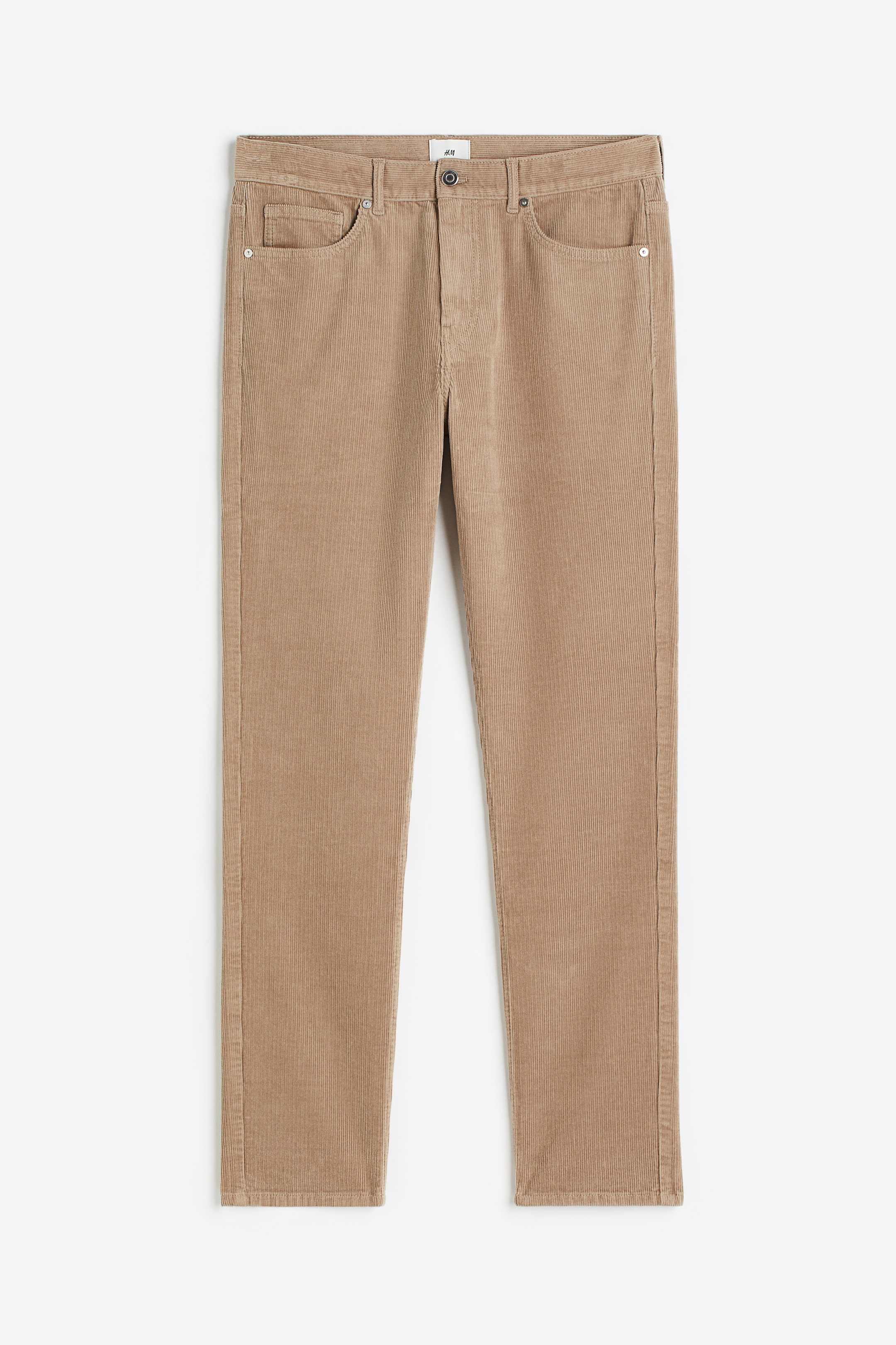 Slim Fit Corduroy Pants