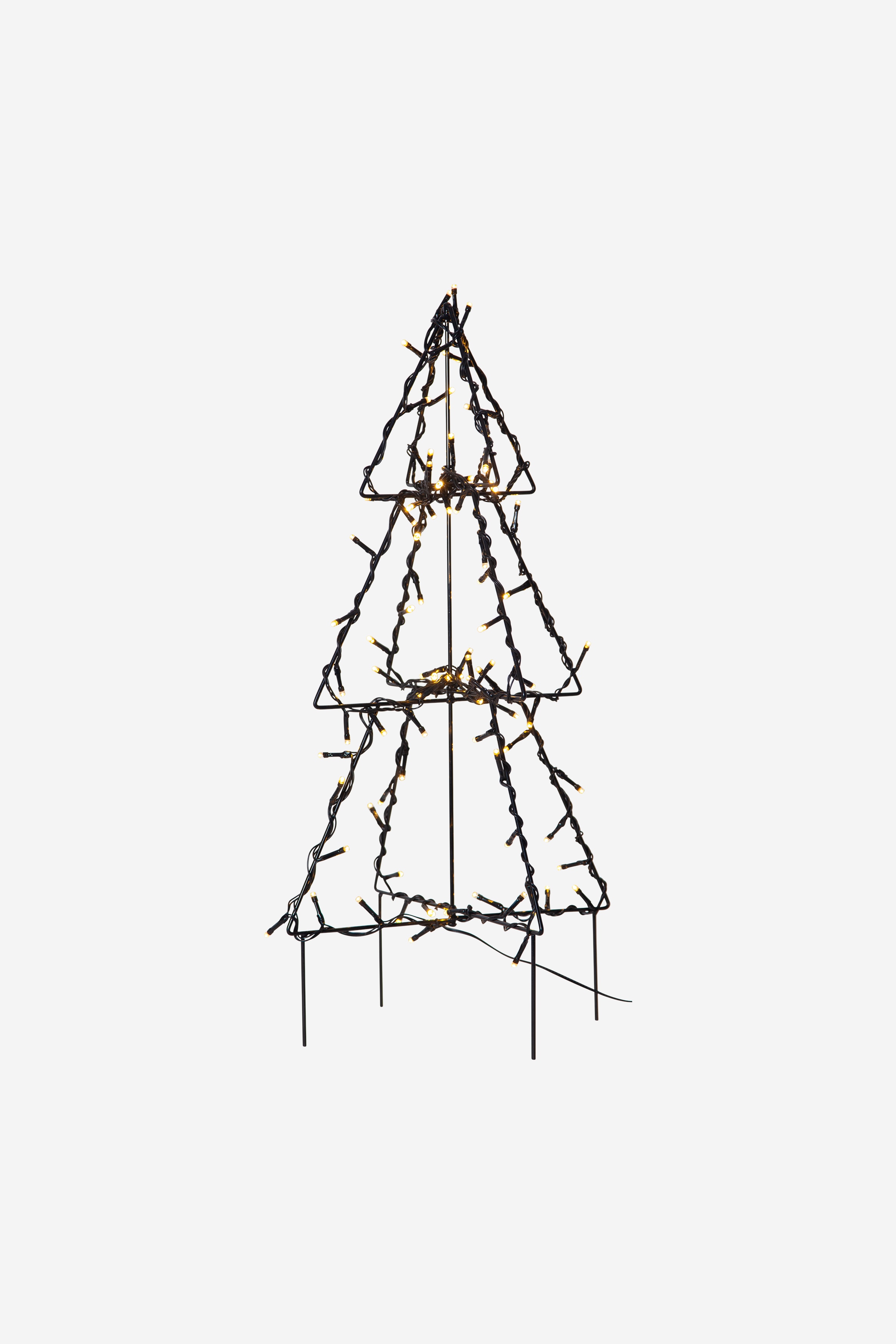 Star Trading - Decorazione Per Esterni Foldy 50 Cm - Nero