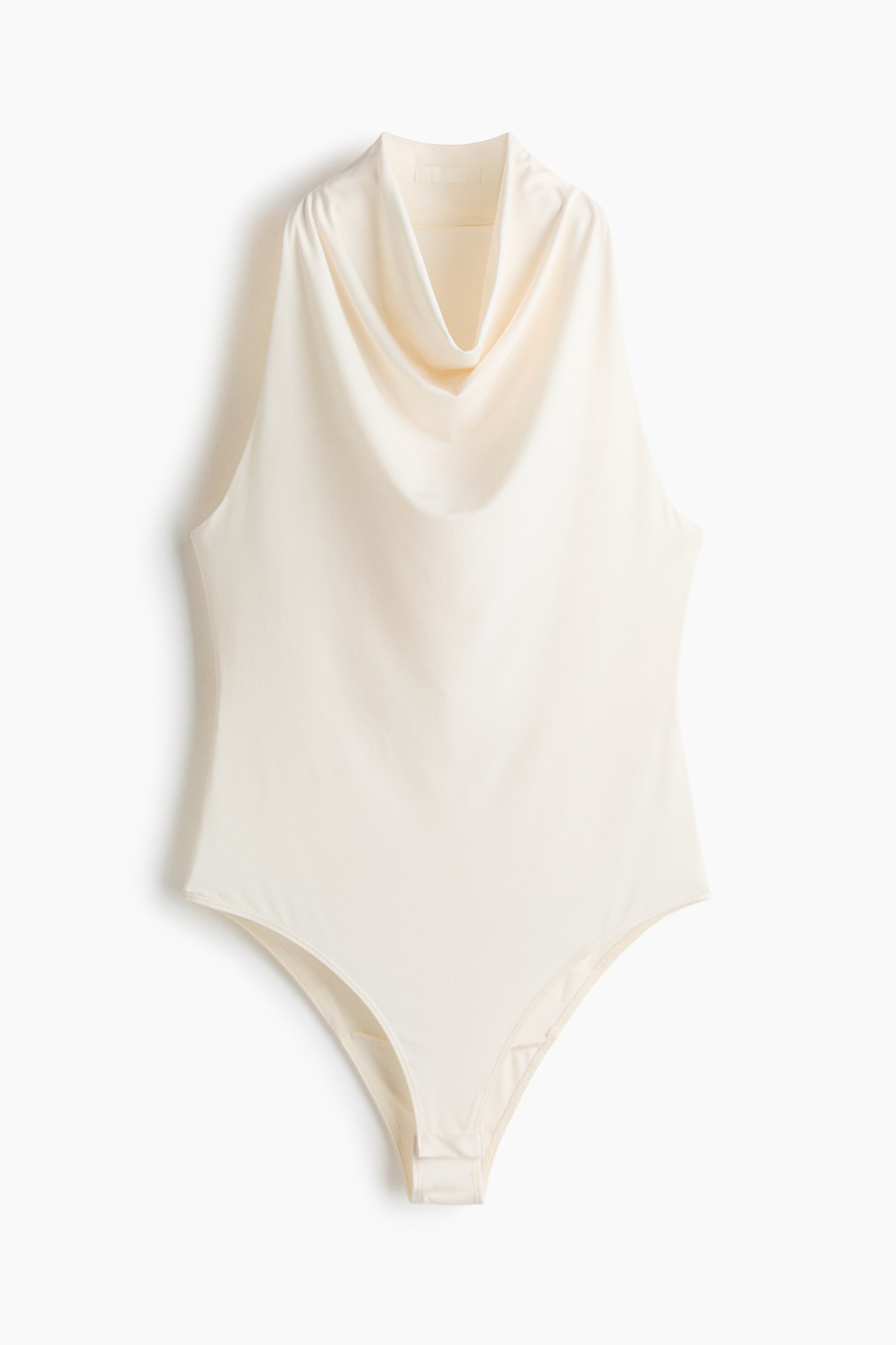 Cowl-neck body - Crema/Negro/Morado ciruela/Rojo - 1