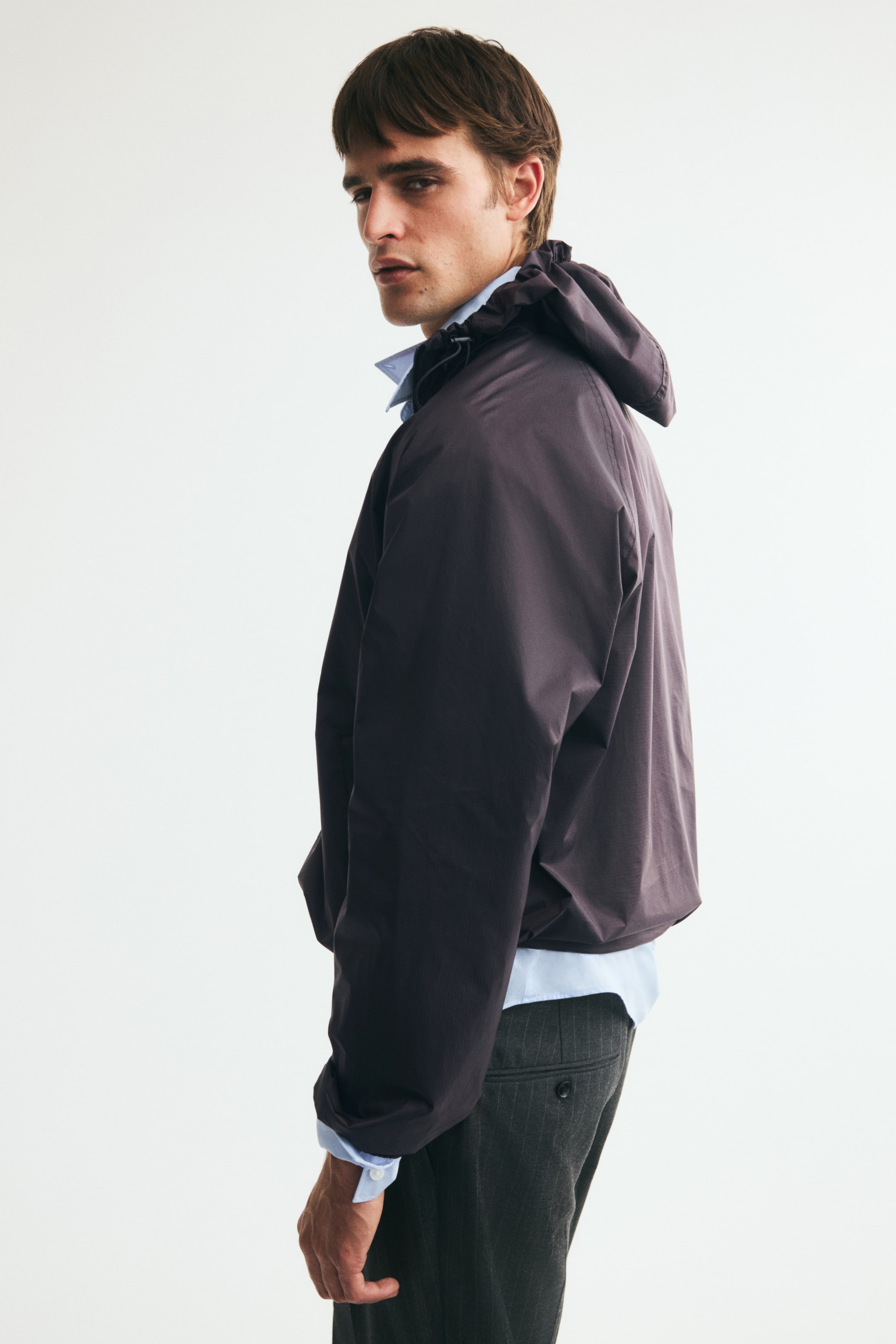 Veste coupe-vent en nylon