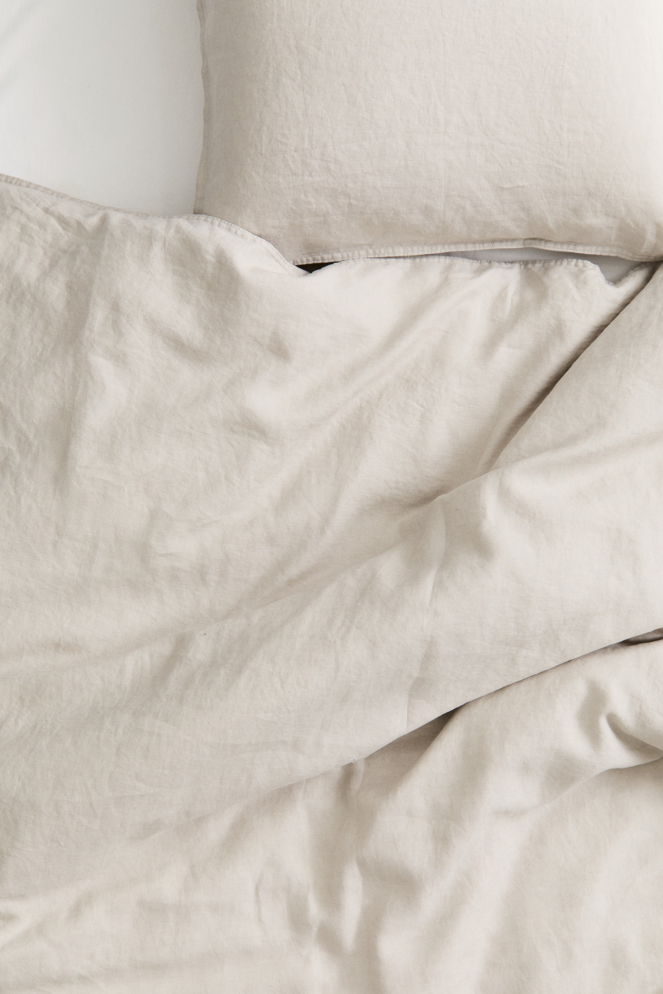 Linen Twin Duvet Cover Set