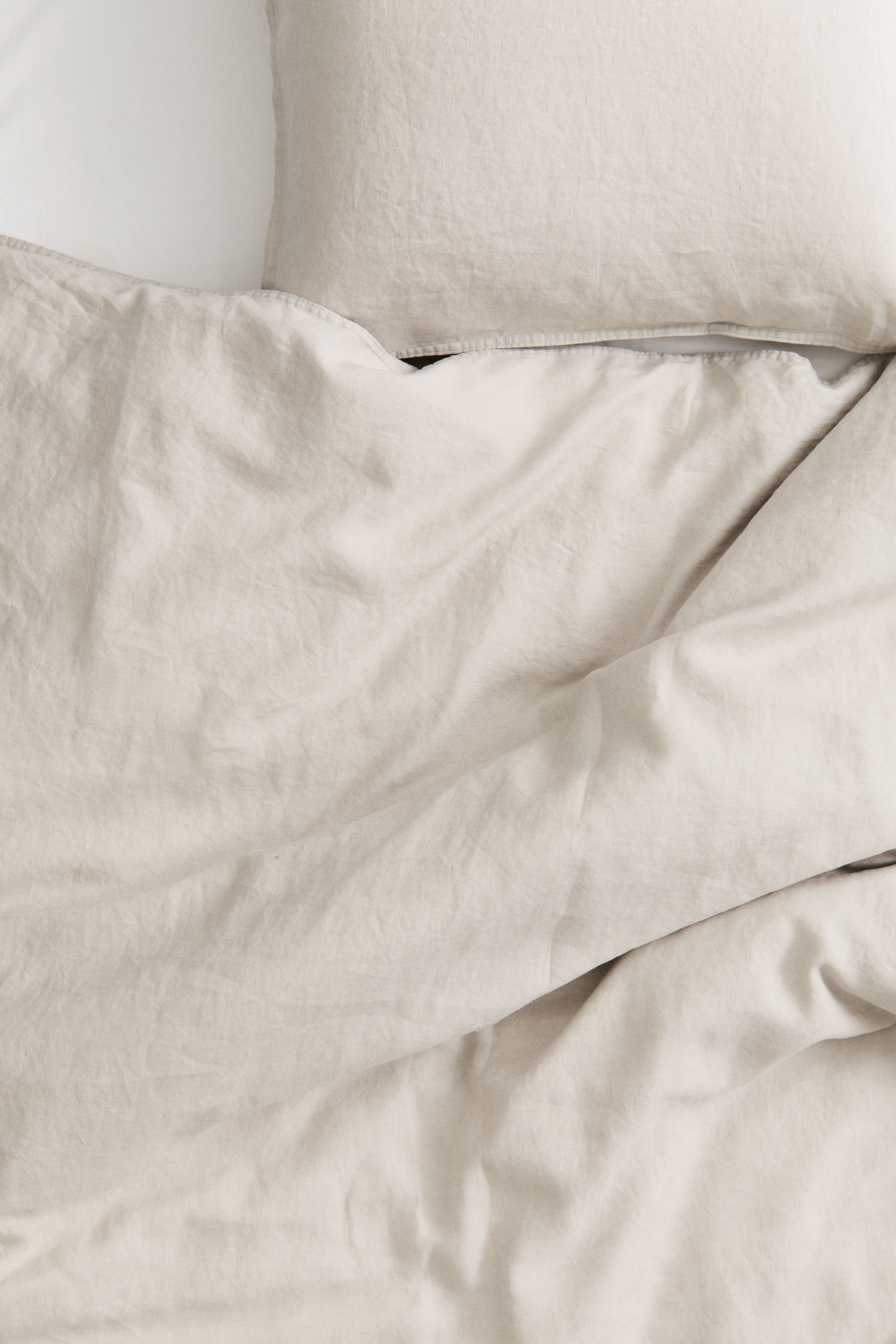 Linen Twin Duvet Cover Set