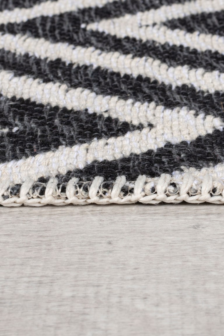Tappeto Reversibile Riciclato Teo Nero Flair Rugs HOME H&M IT