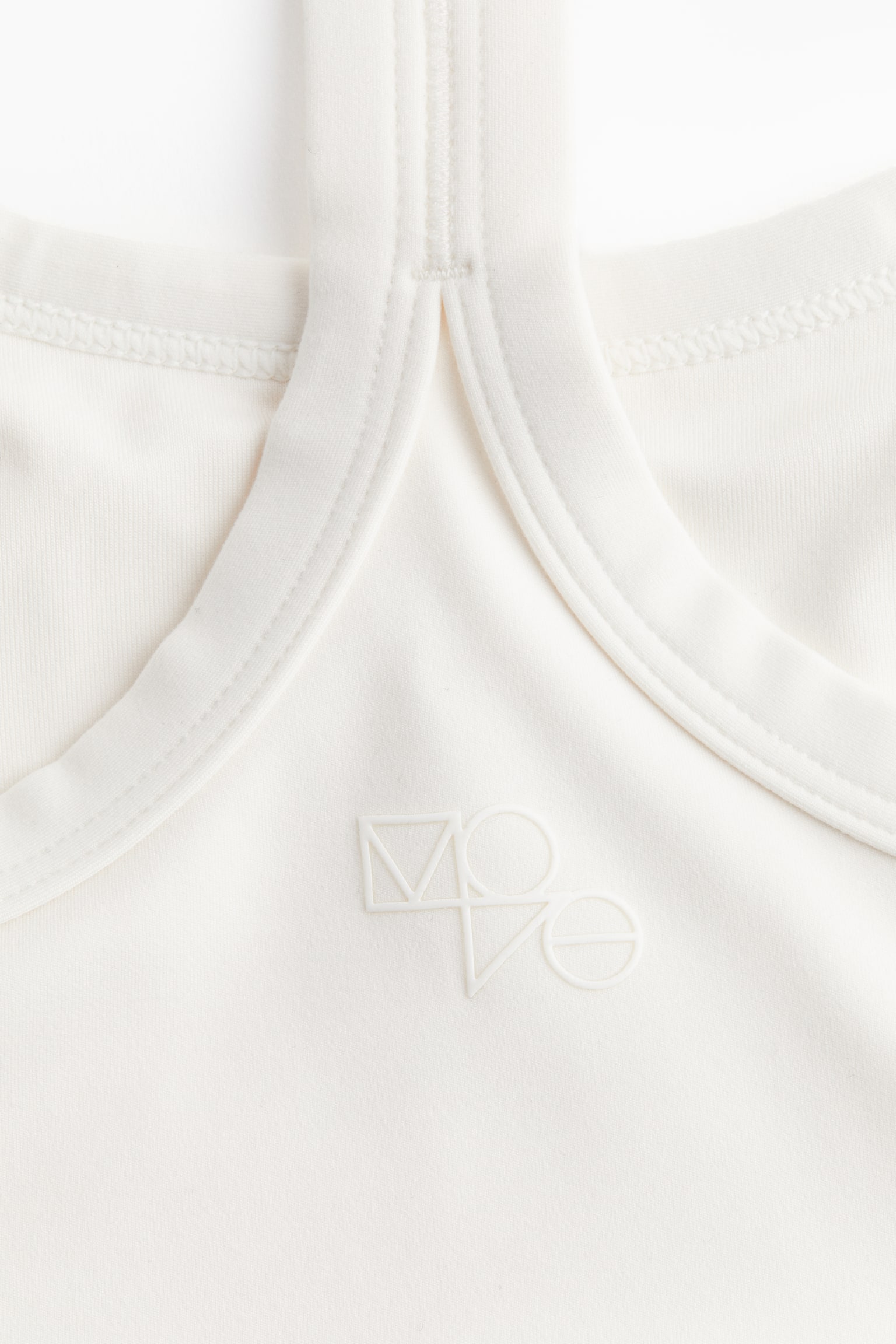 Medium Support Sports bra in DryMove™ - White/Dark blue/White/Black/Dark grey/Light khaki green - 6