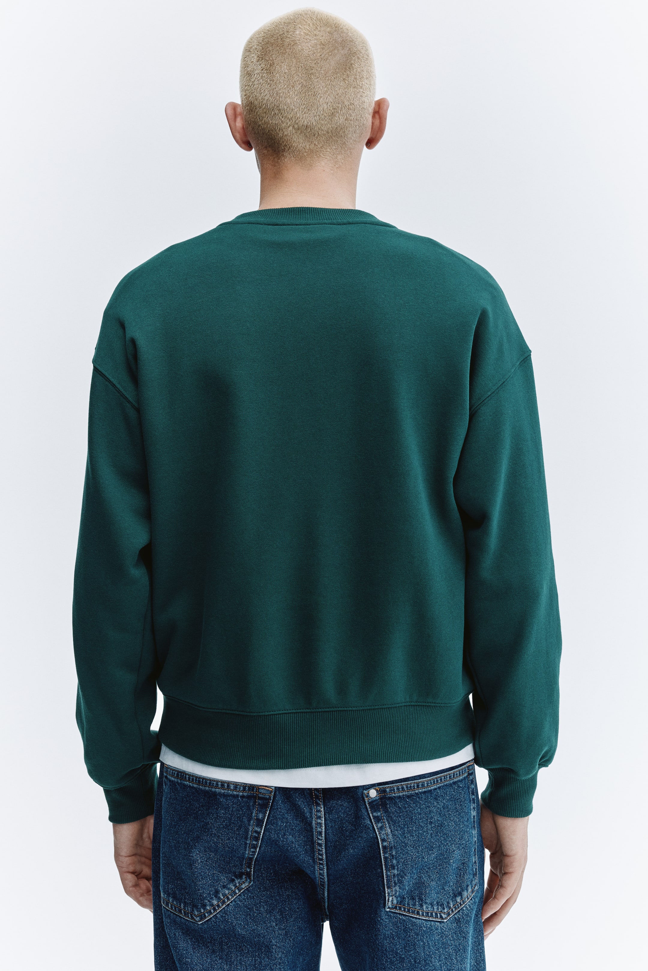 Oversized Printed Sweatshirt