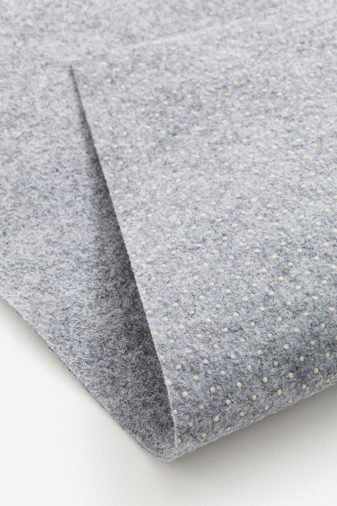 Anti-slip rug underlay - Grey marl - 2