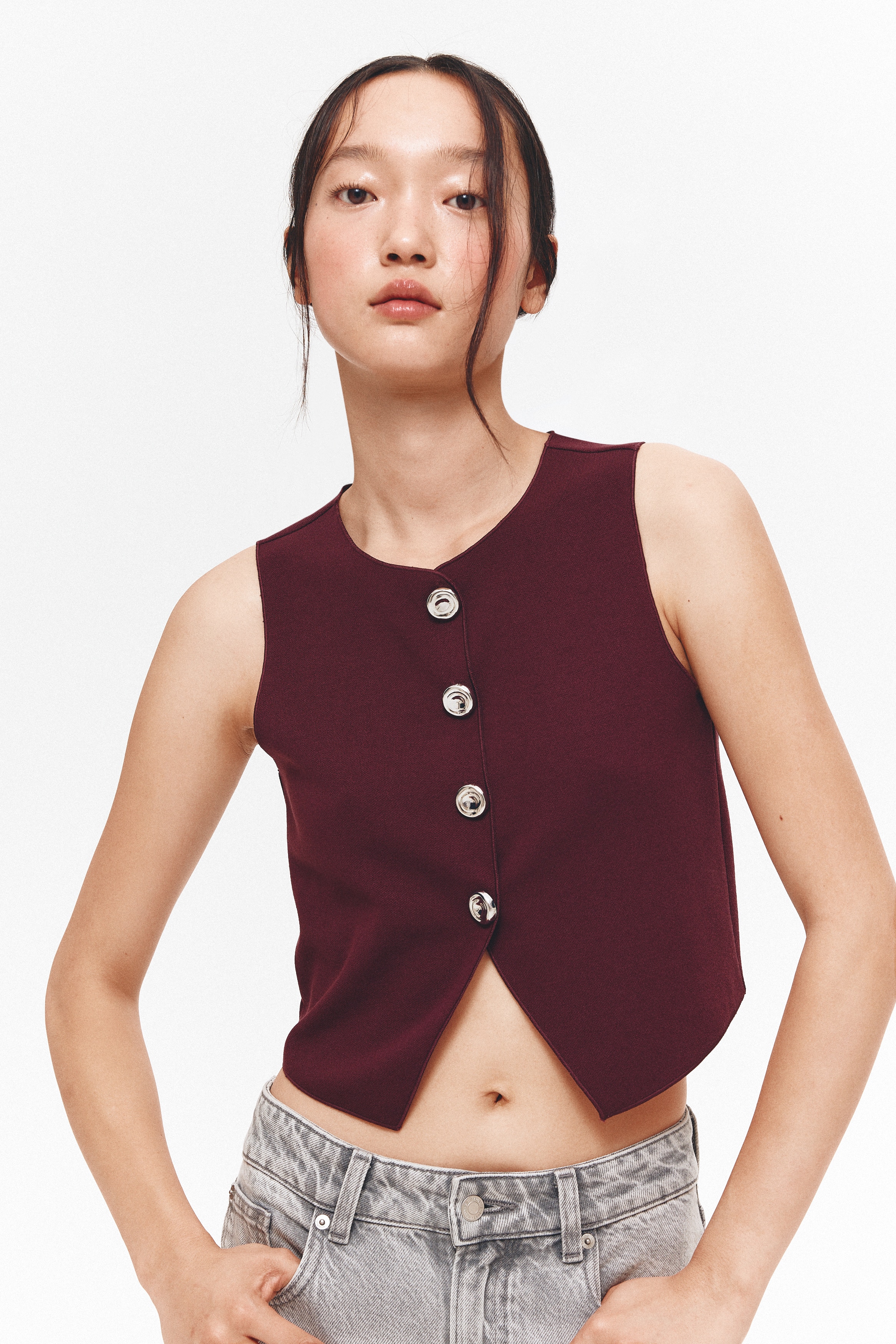 Jersey waistcoat