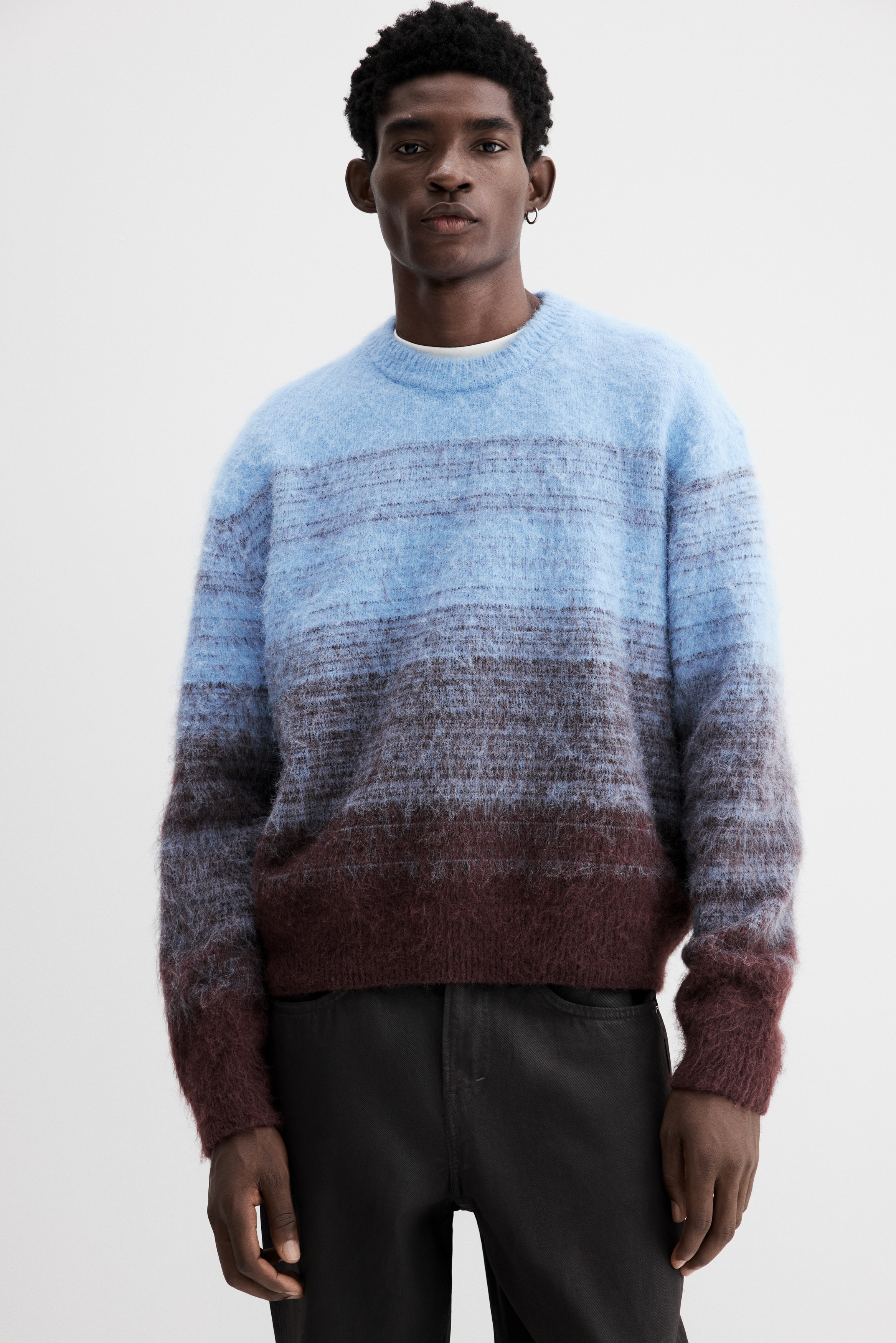 Loose Fit Fuzzy jumper