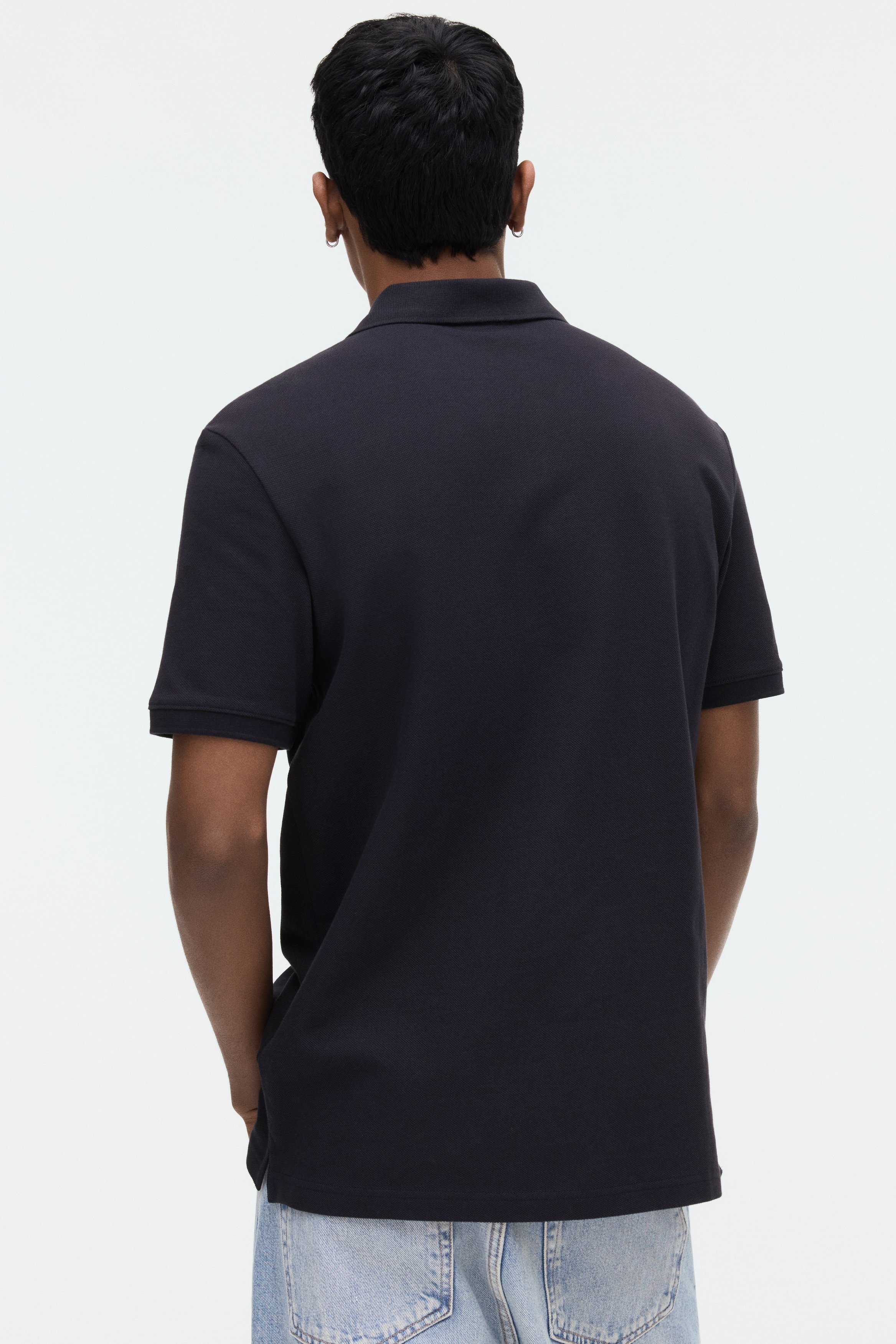 レギュラーフィットポロシャツ - ダークブラウン - Men | H&M JP