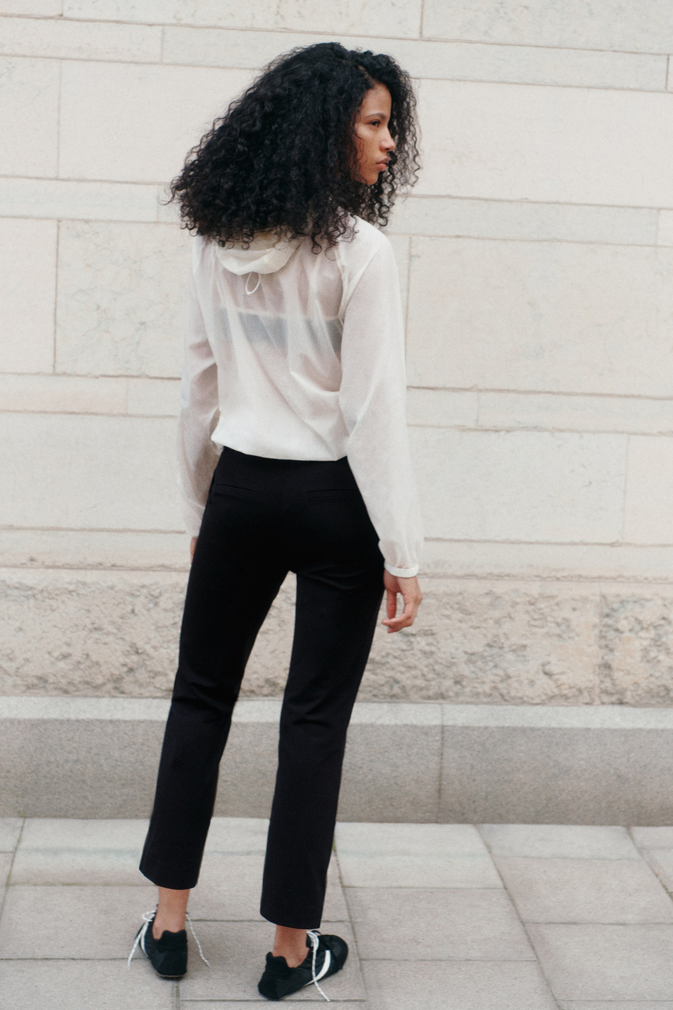 Ankle-Length Dress Pants