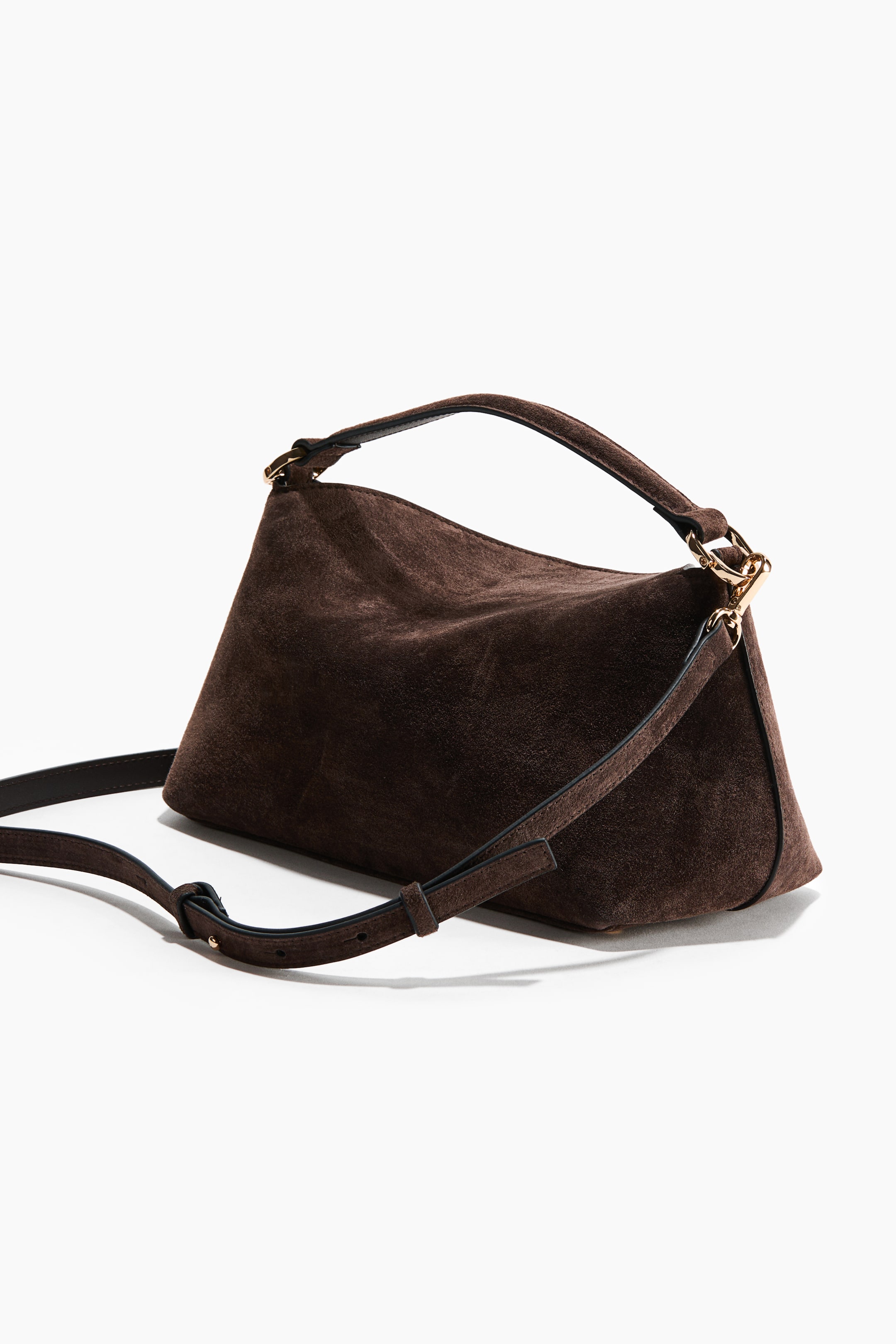 Suede Crossbody Bag